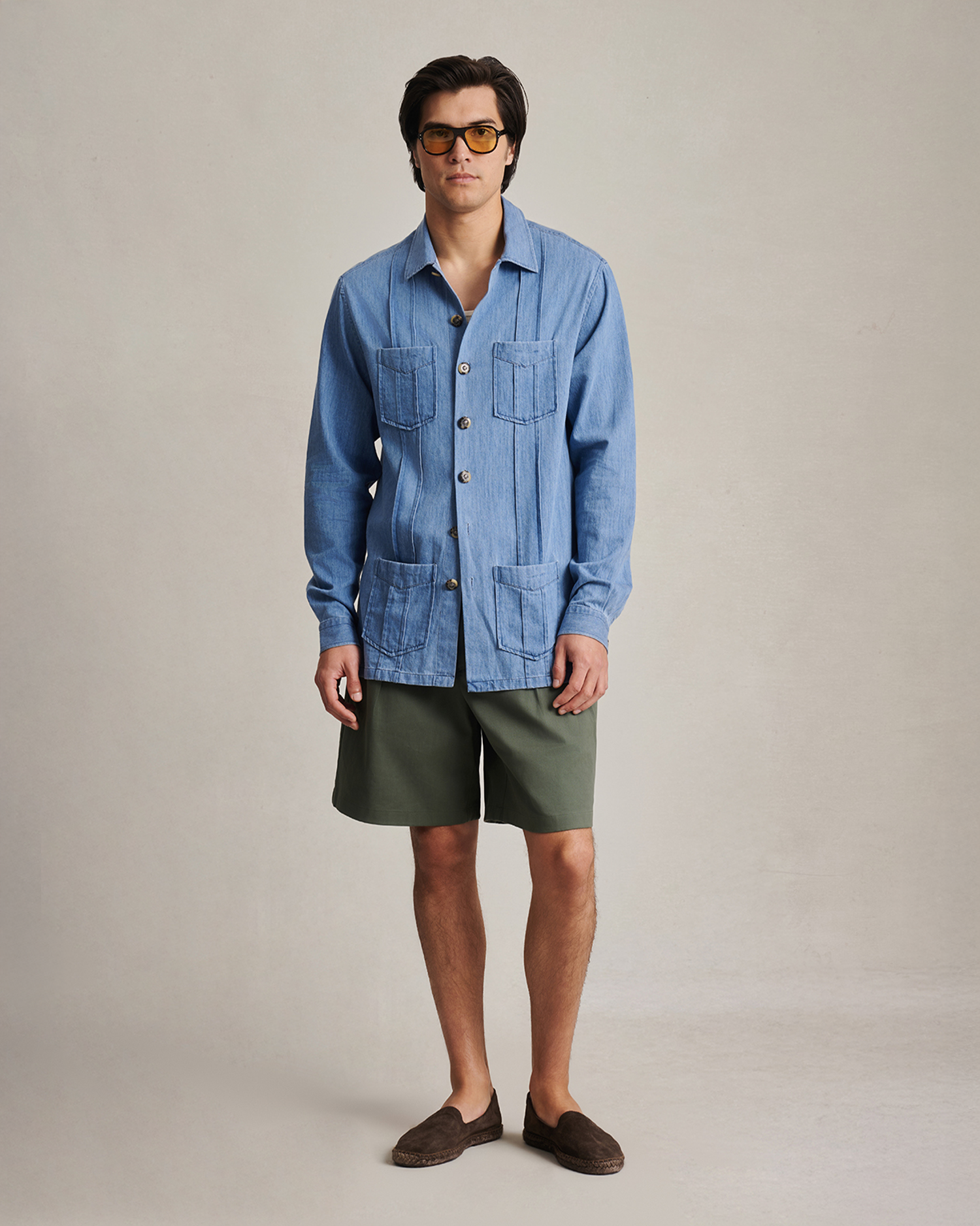 Havana Shirt - Light Denim