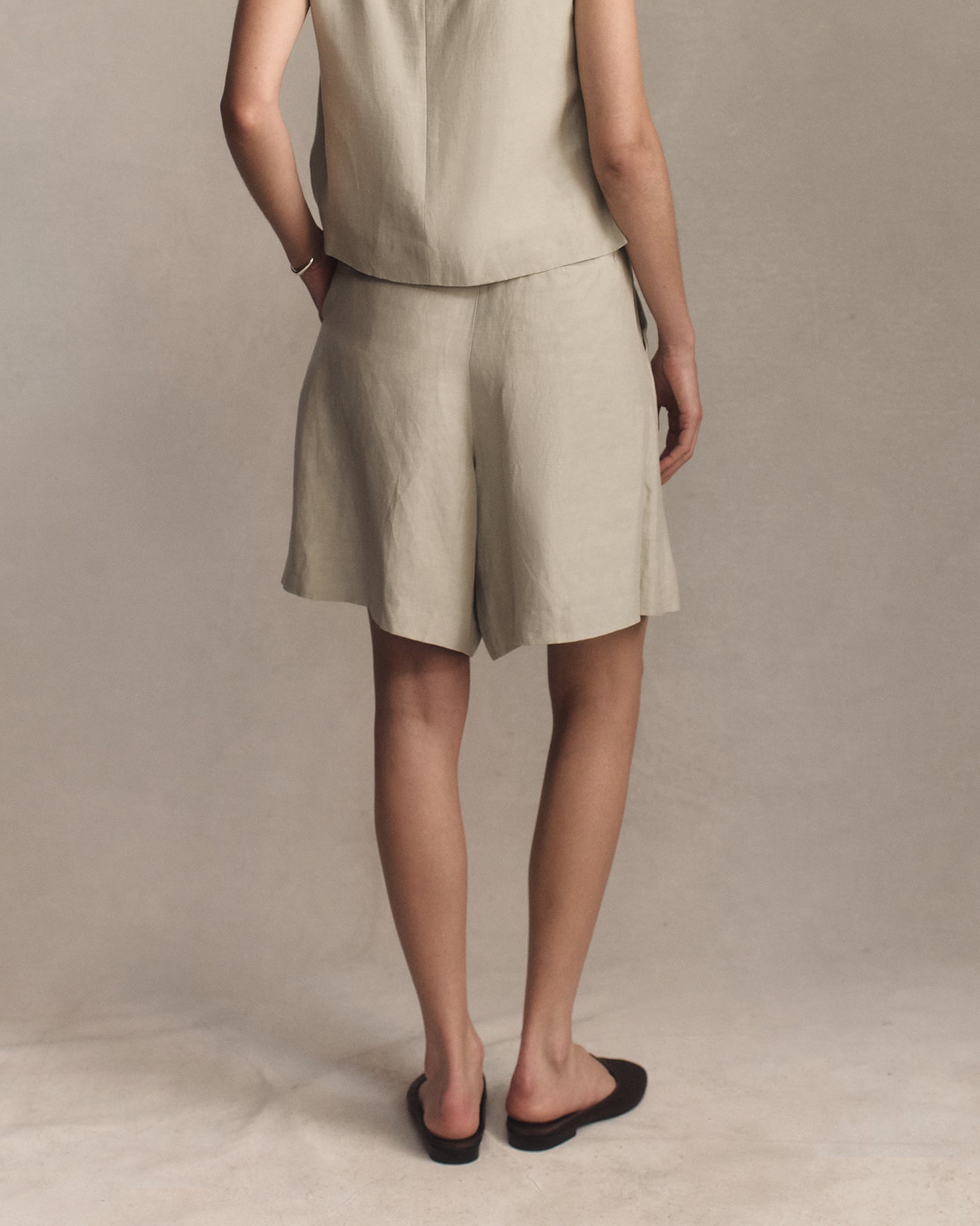 Colette Shorts - Greige