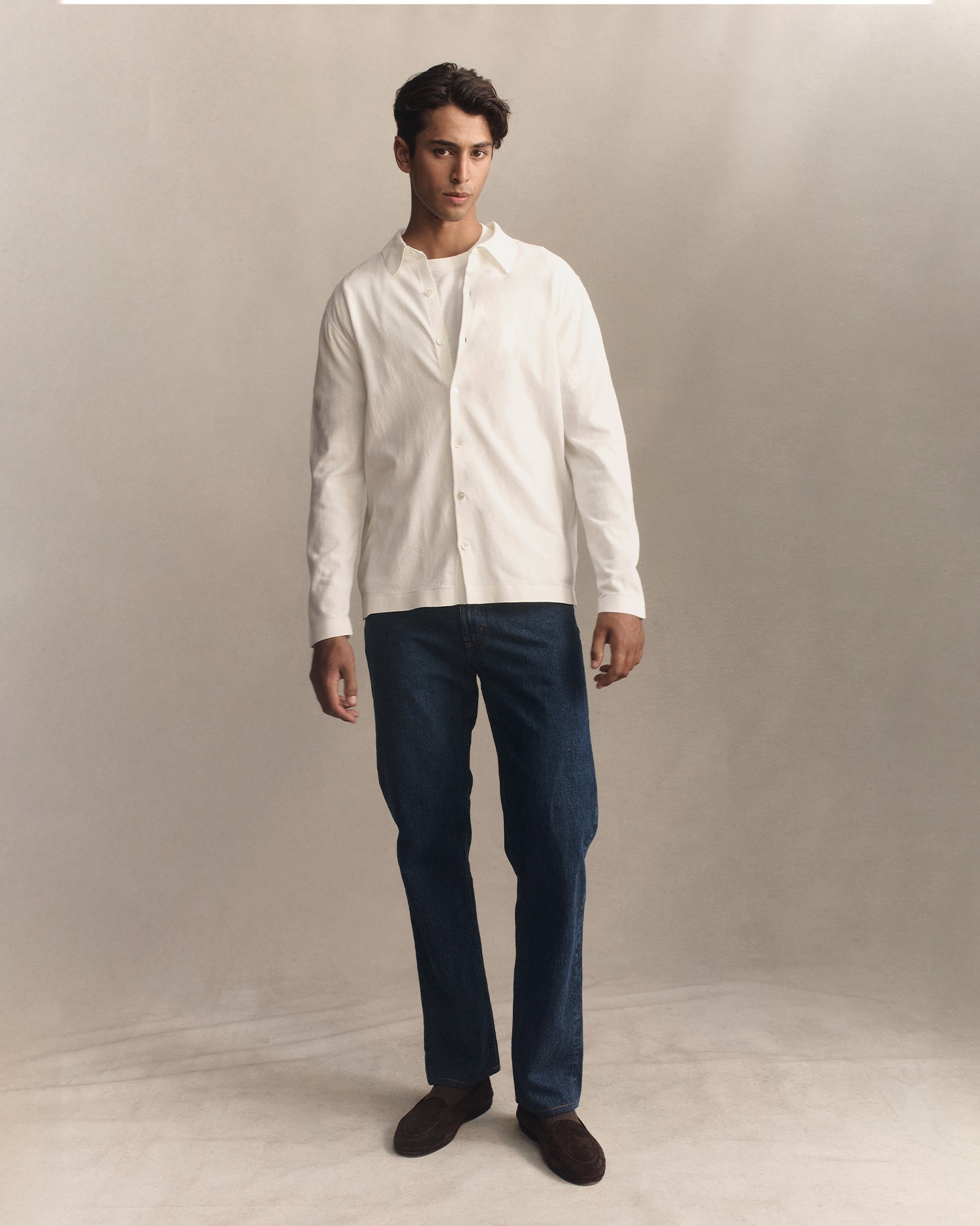 Ice Cotton Shirt  - Off White