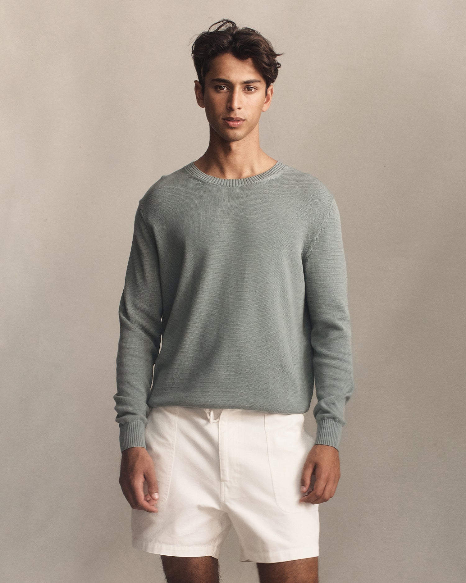 Yachtie Sweater - Seafoam