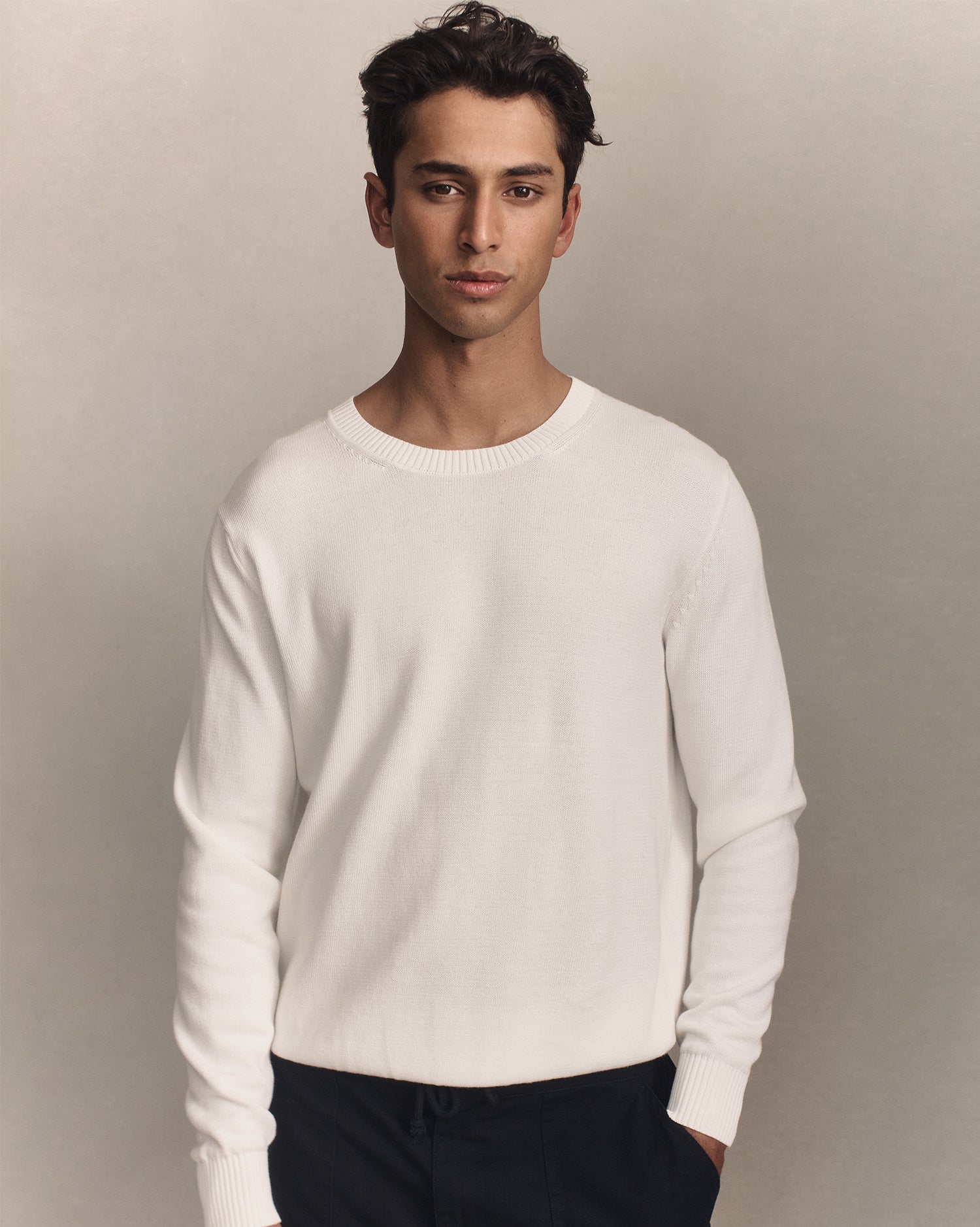 Yachtie Sweater - White