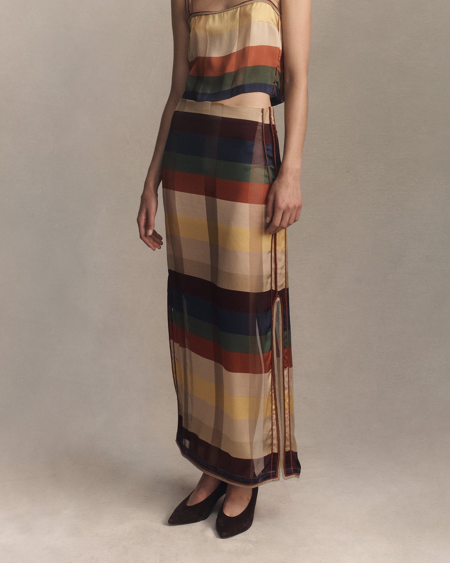 Bebé Skirt - Venetian Stripe | P Johnson