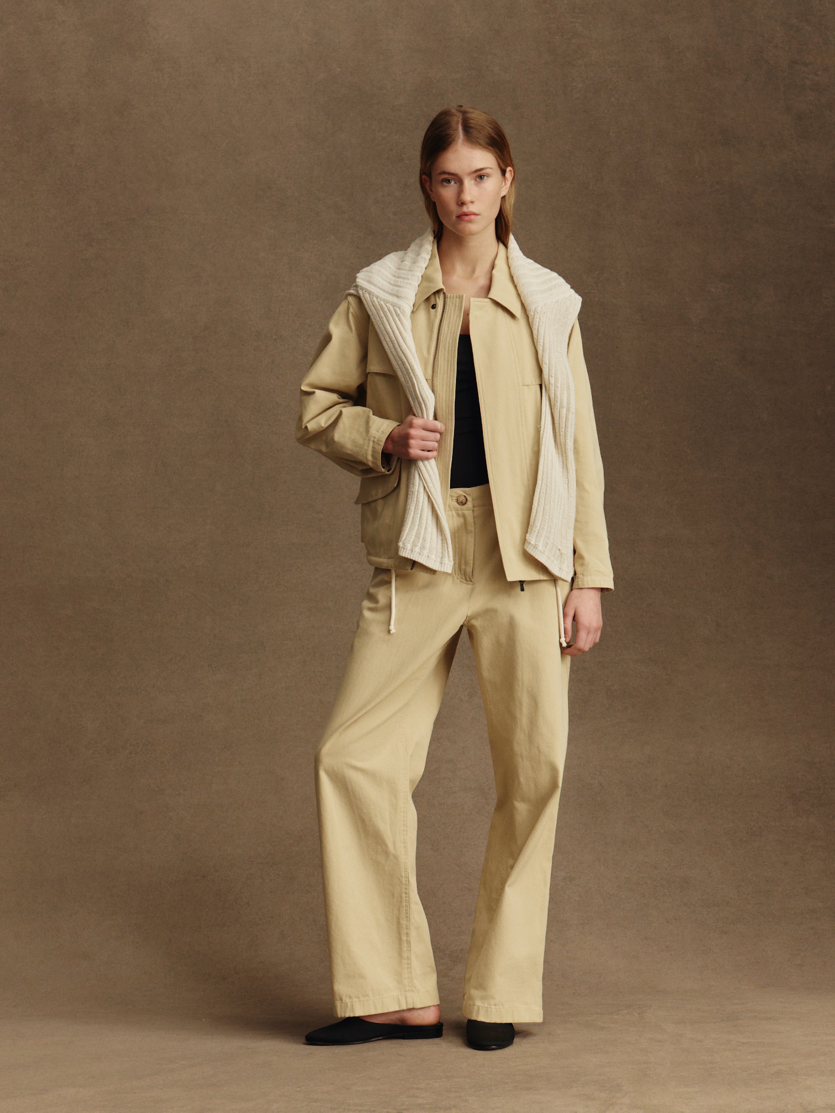 Hendy Femme Trouser - Sand