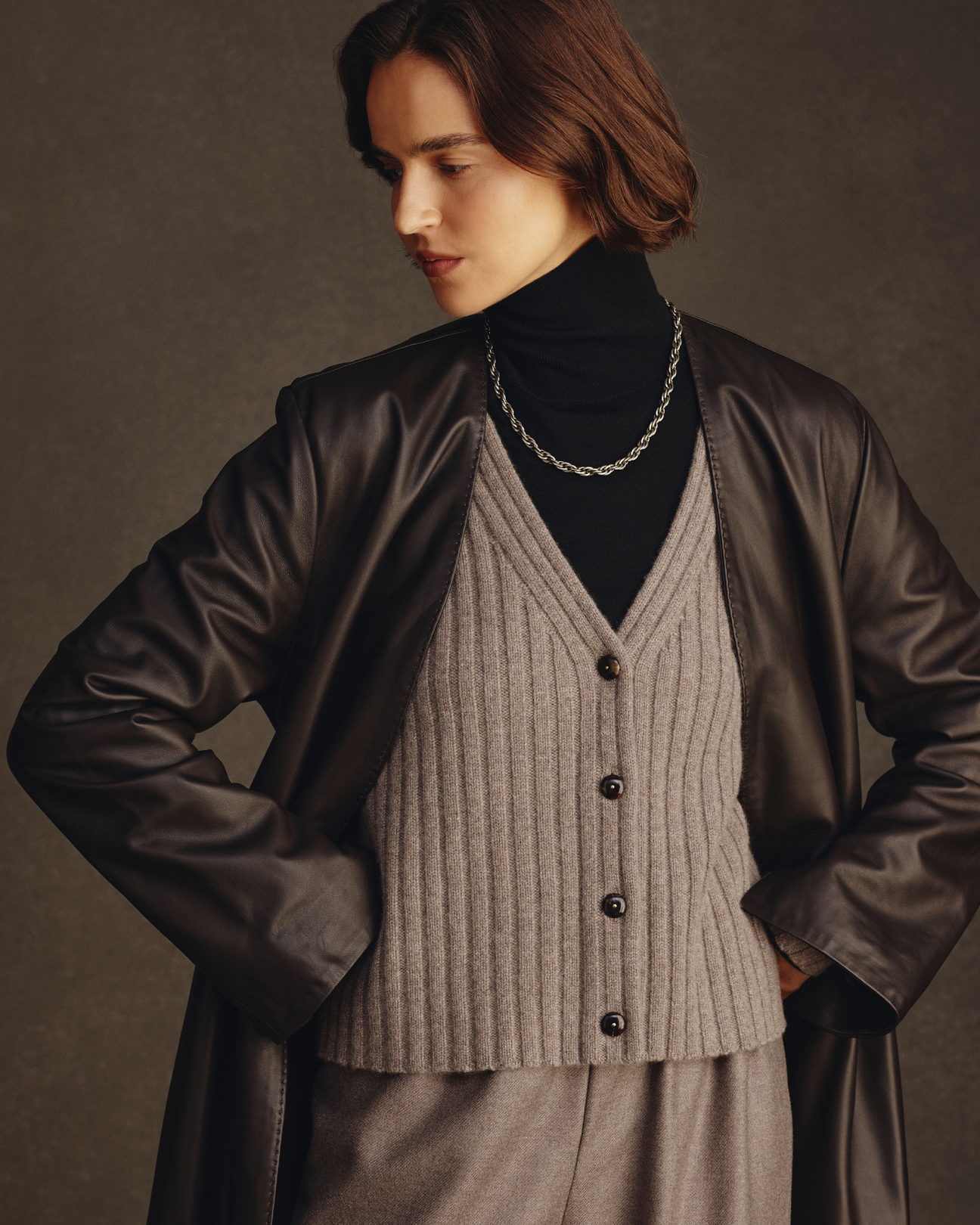 Zoë Coat - Espresso