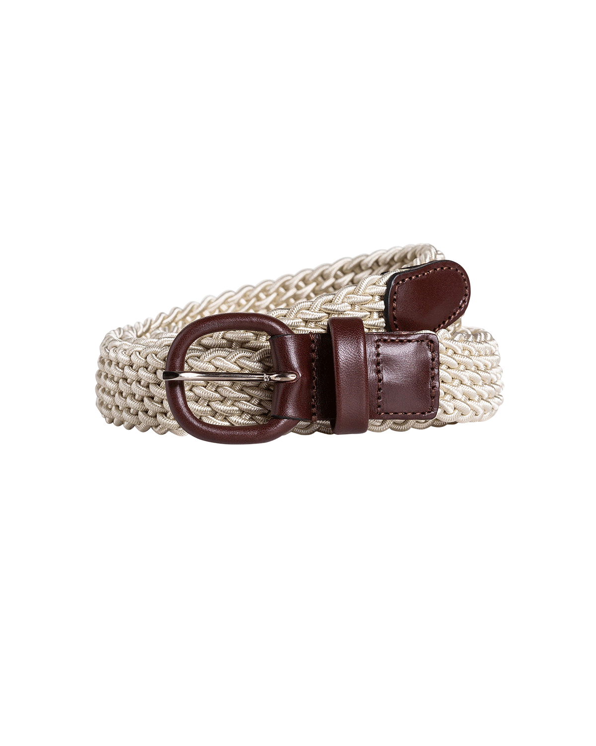 Elasticated Belt - Beige