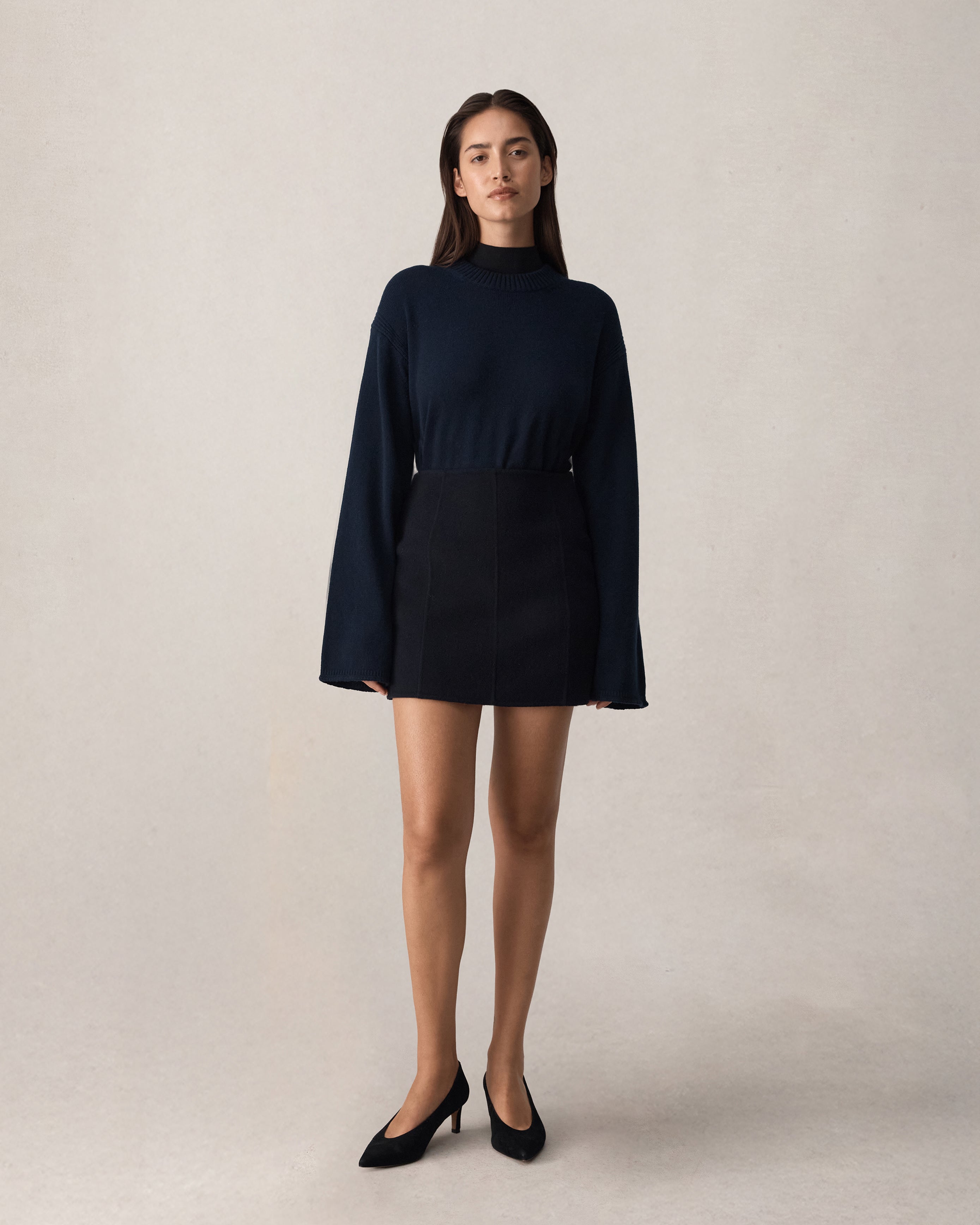 Ange Sweater - Navy