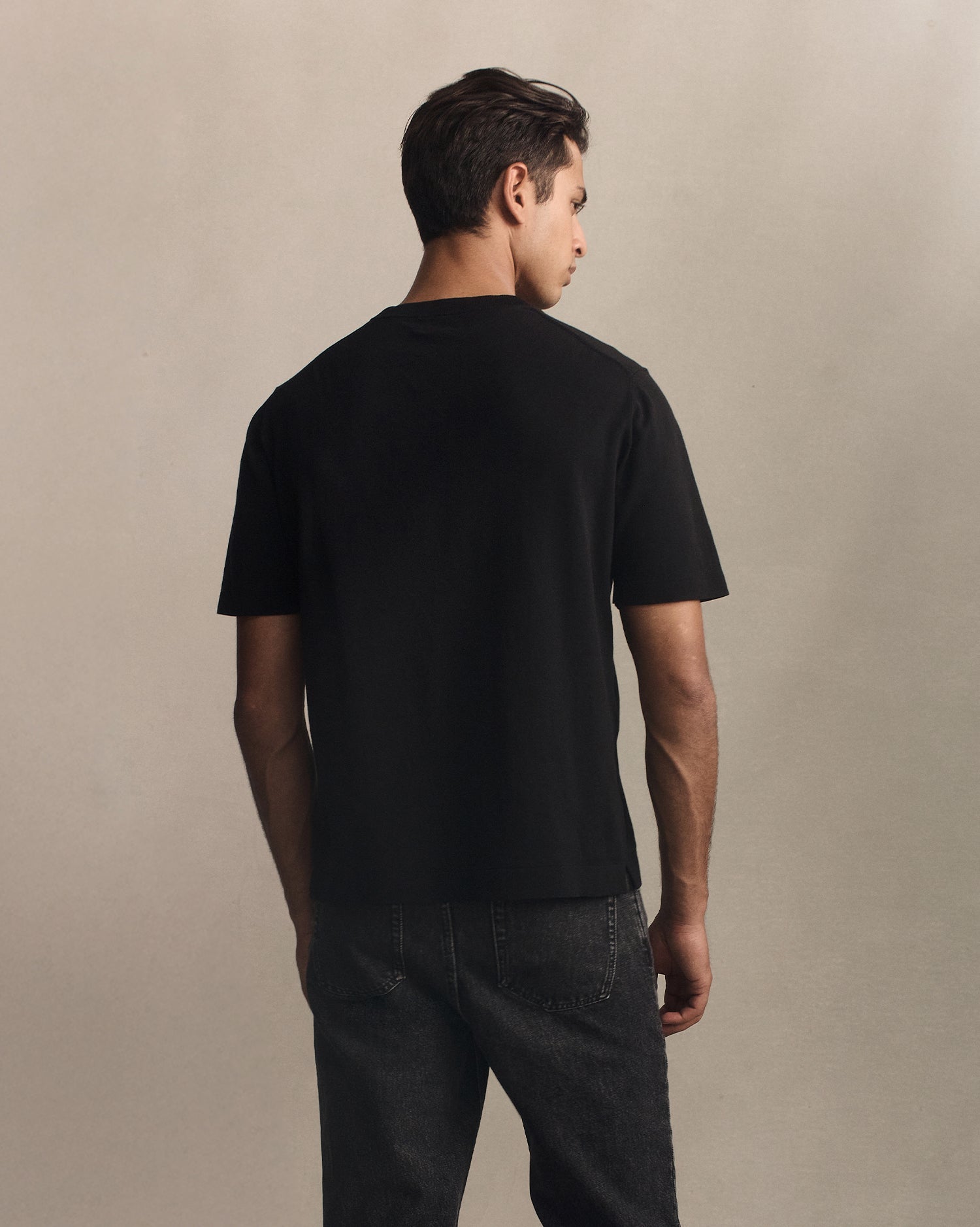 Ice Cotton Tee - Black