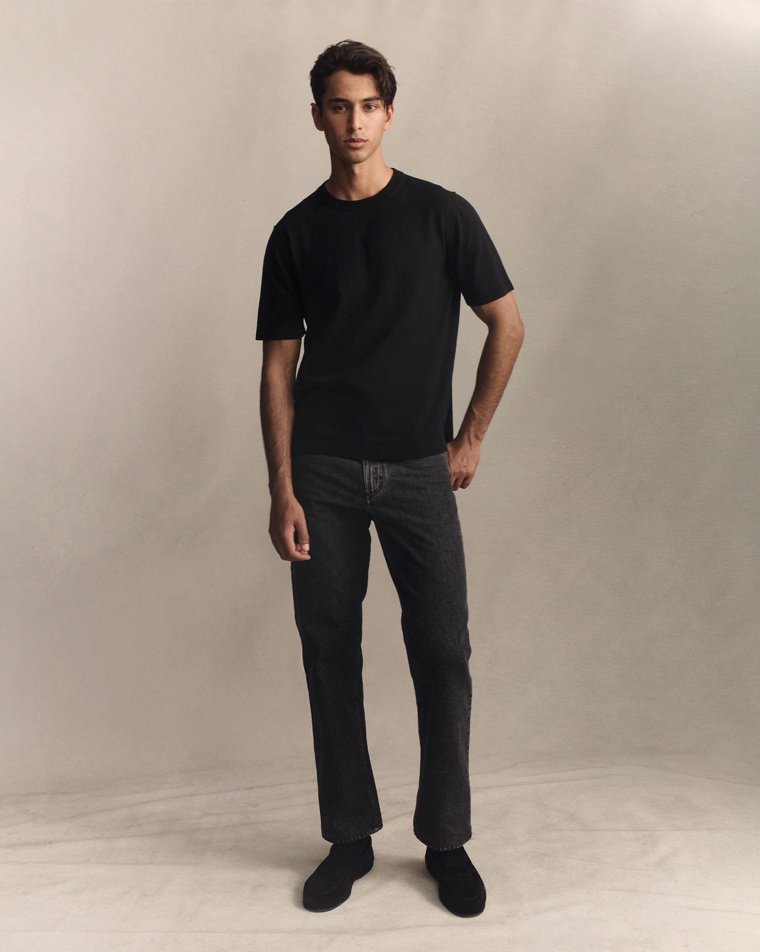 Ice Cotton Tee - Black