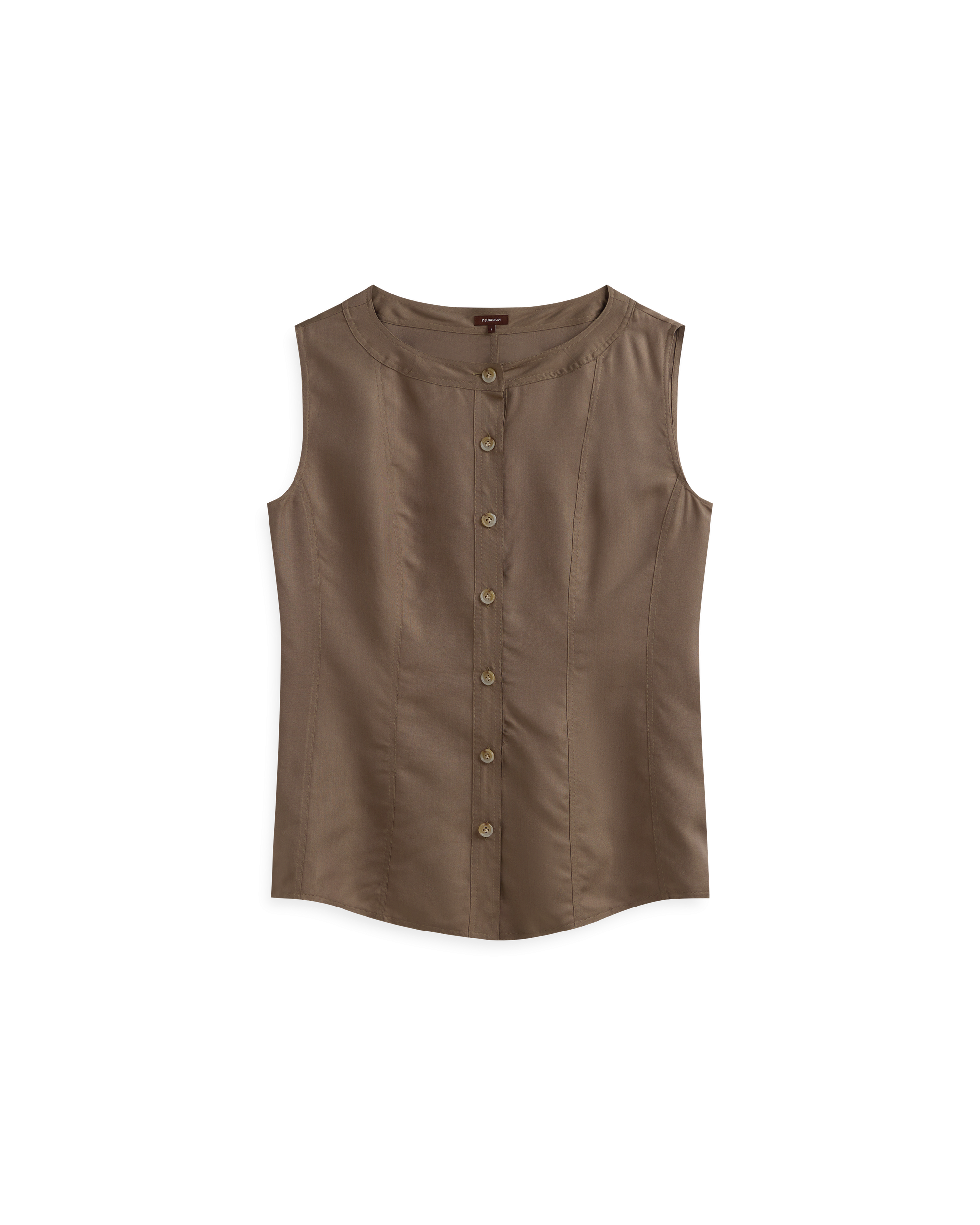 Bodice Top - Taupe Dupioni