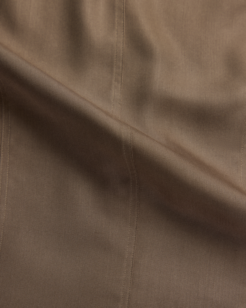 Bodice Top - Taupe Dupioni