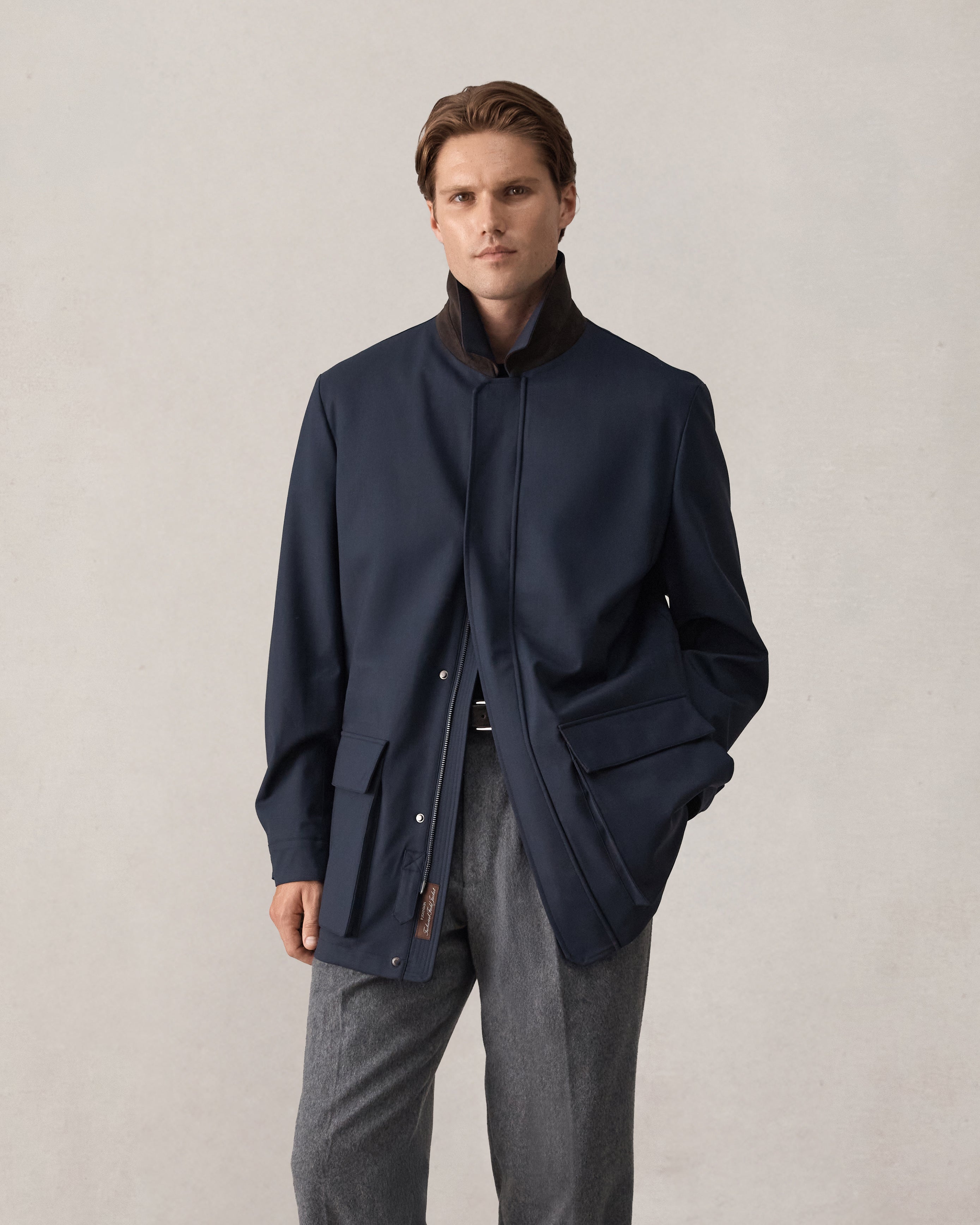 Bonded Field Jacket - Navy
