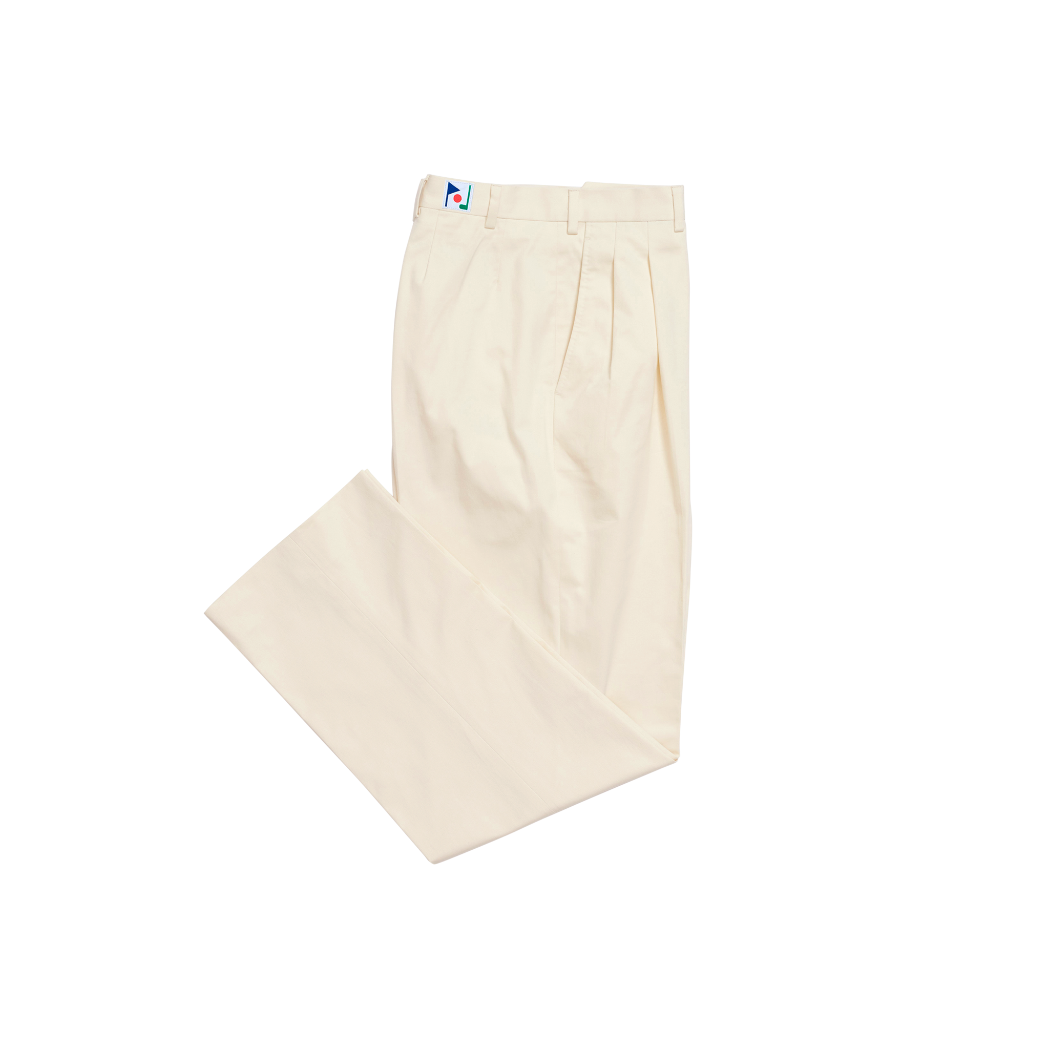 P Johnson Off White Chino Trousers