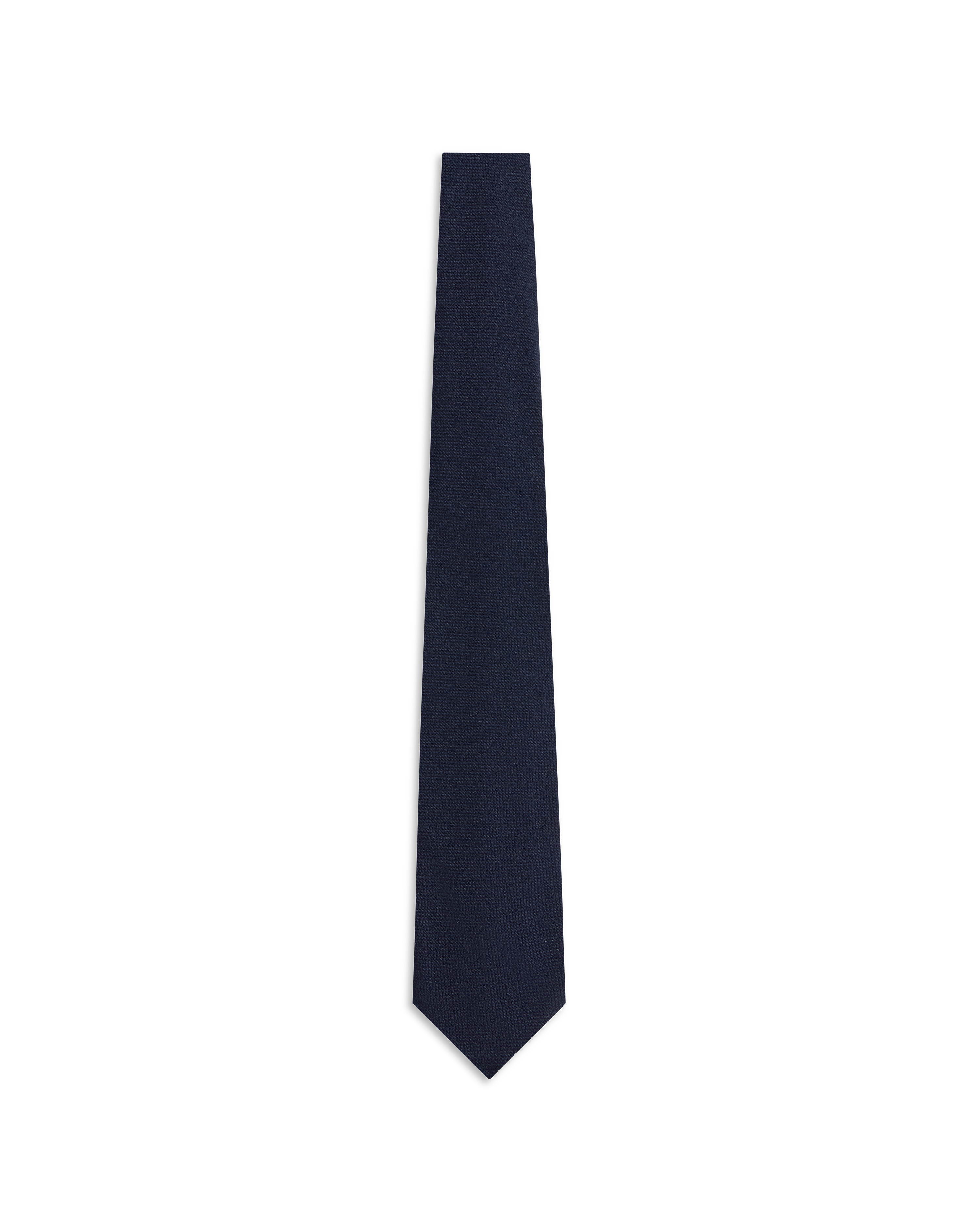 Cashmere Oxford Tie - Navy