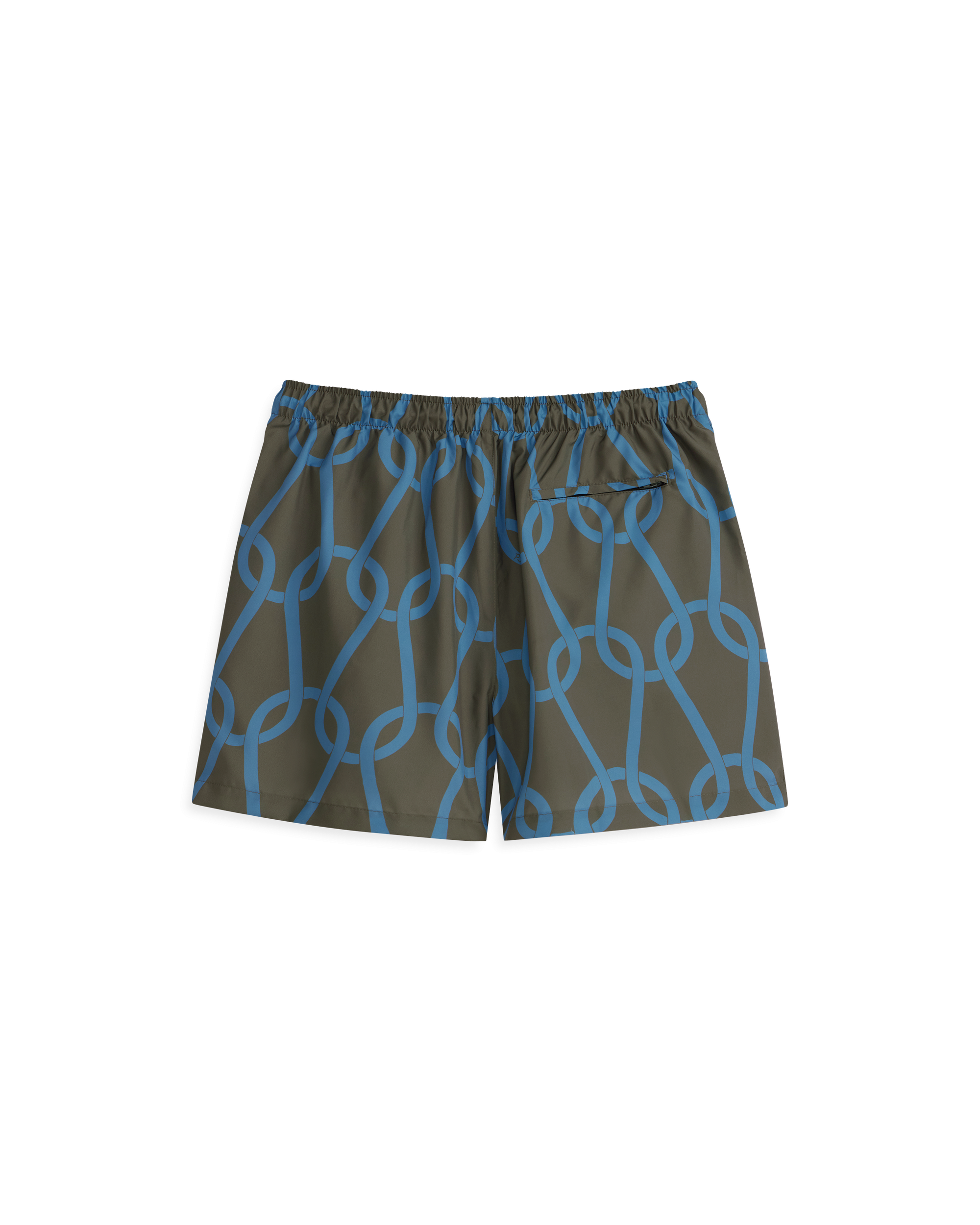 Chainmail Swim Short - Taupe