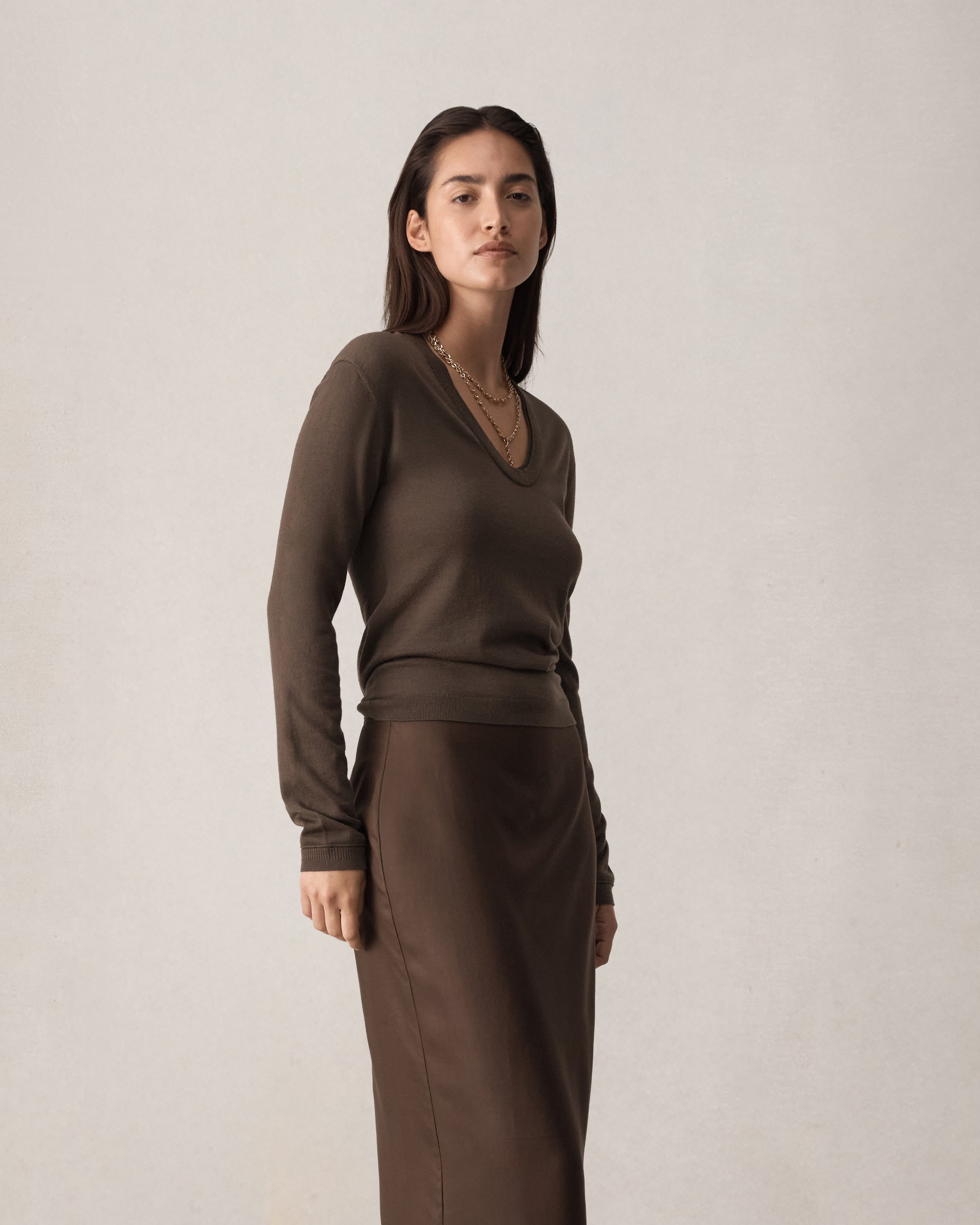 Daisy Merino Knit - Moss