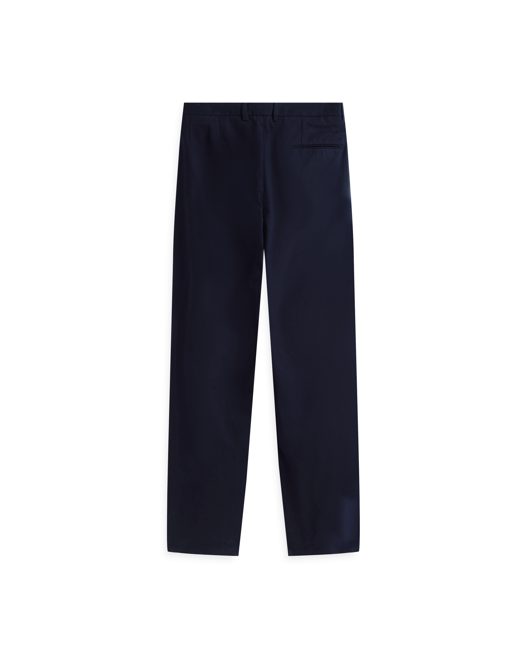 Double Pleated Trouser - Navy Canvas