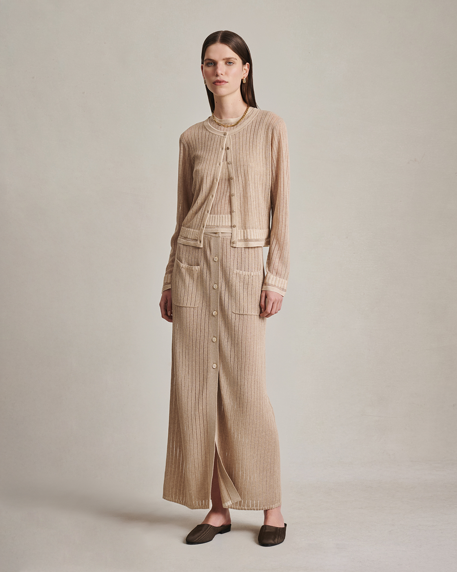 Edie Cardigan - Oat