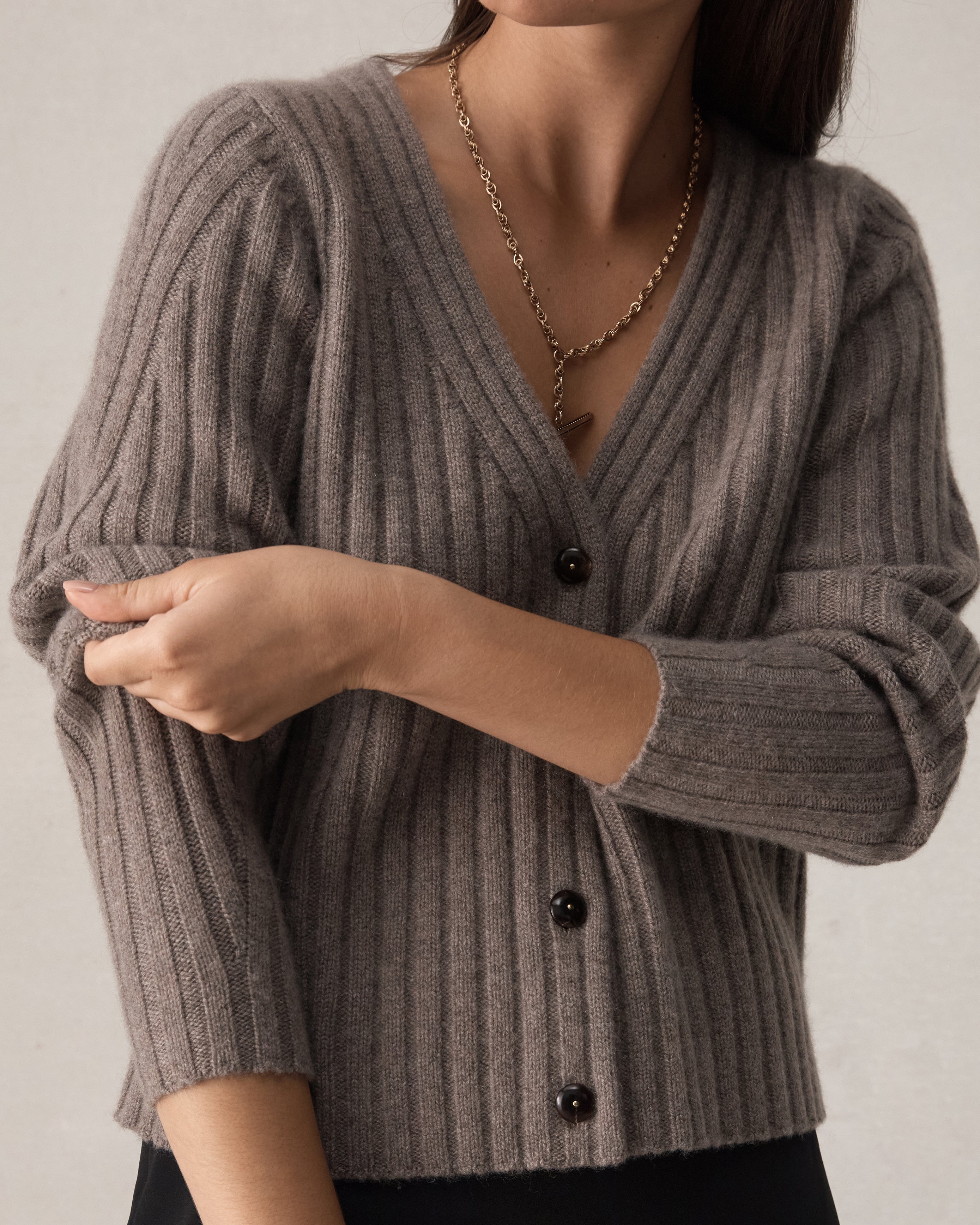 Eloise Cardigan - Brindle