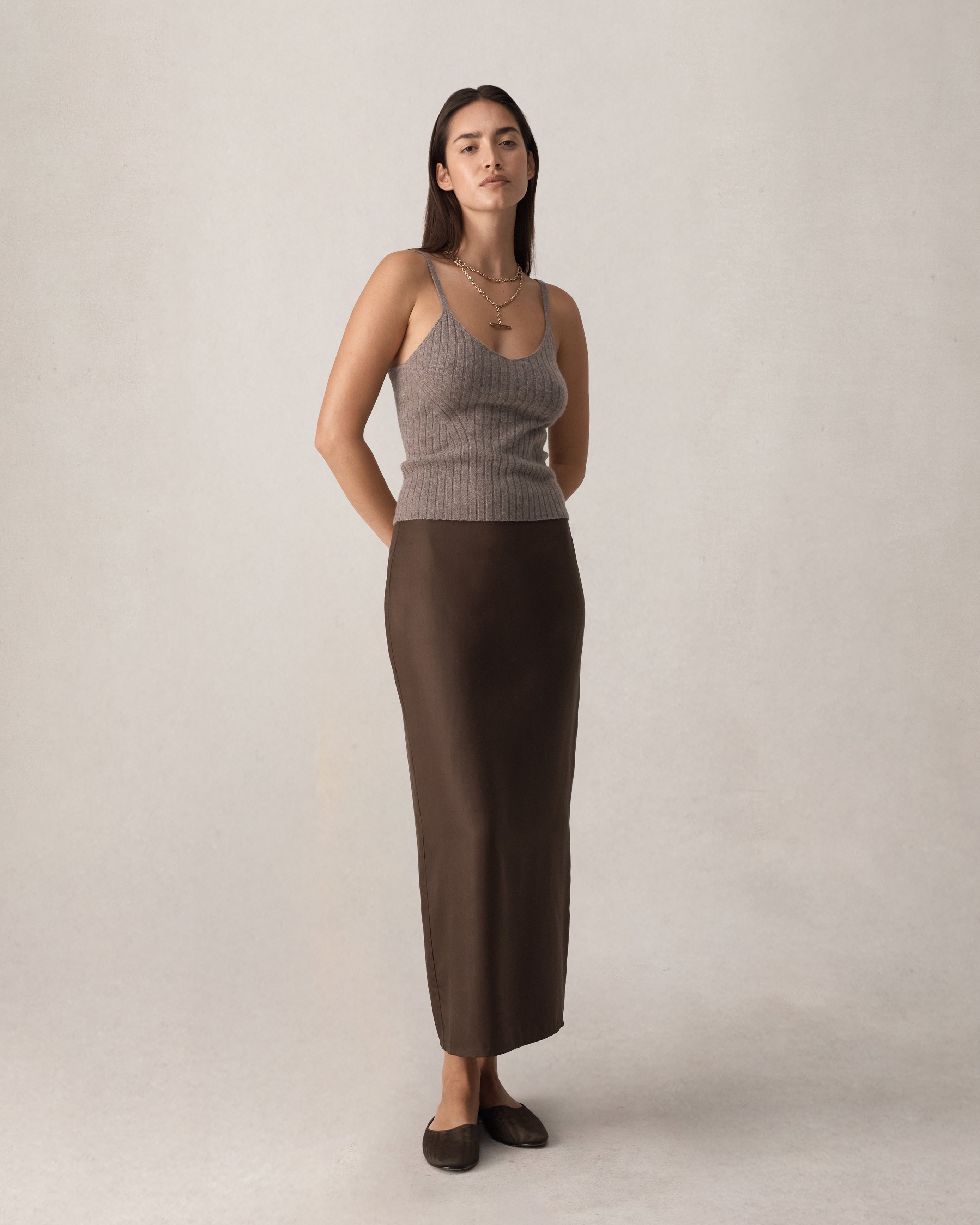 Eloise Tank - Brindle