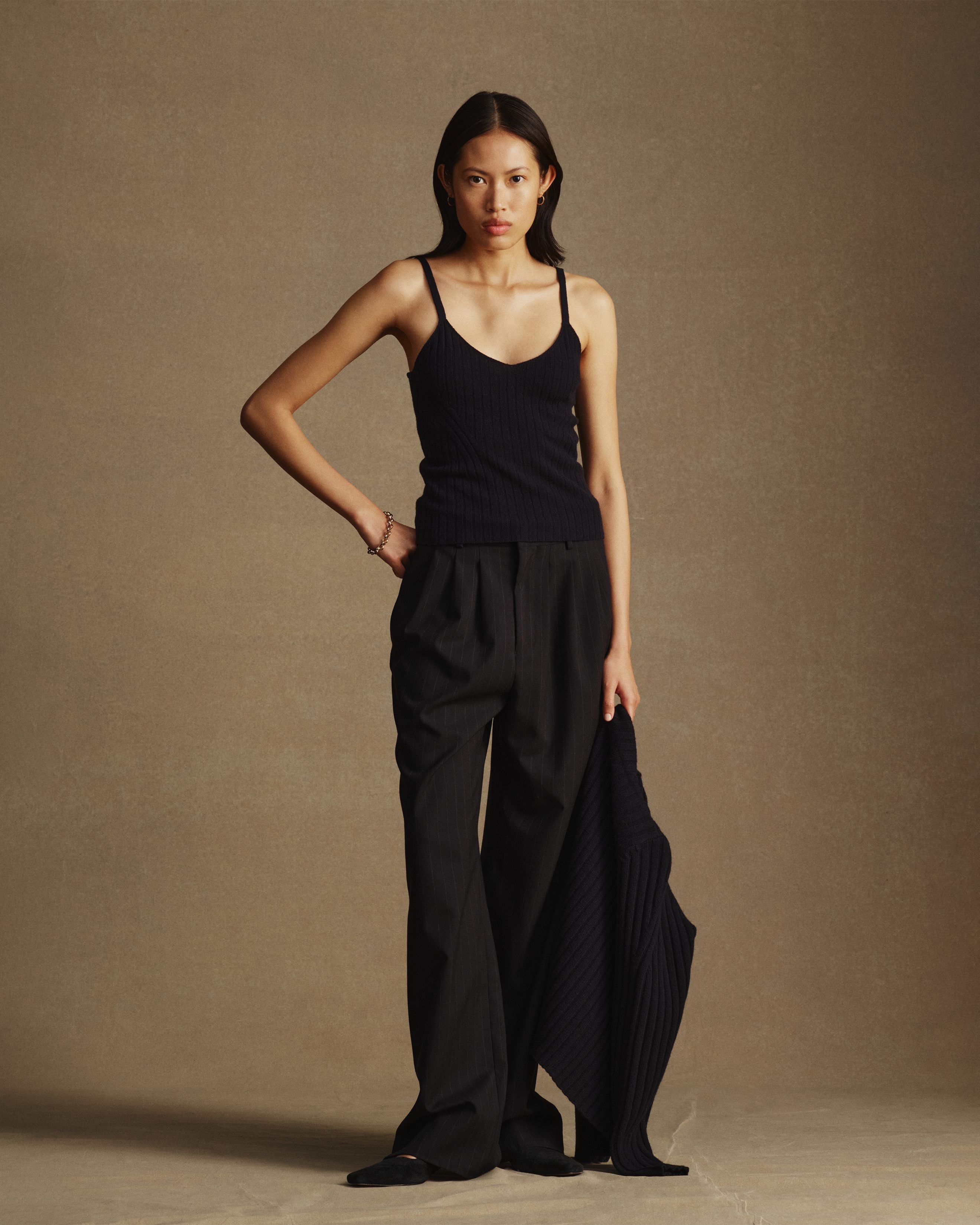 Eloise Tank - Navy