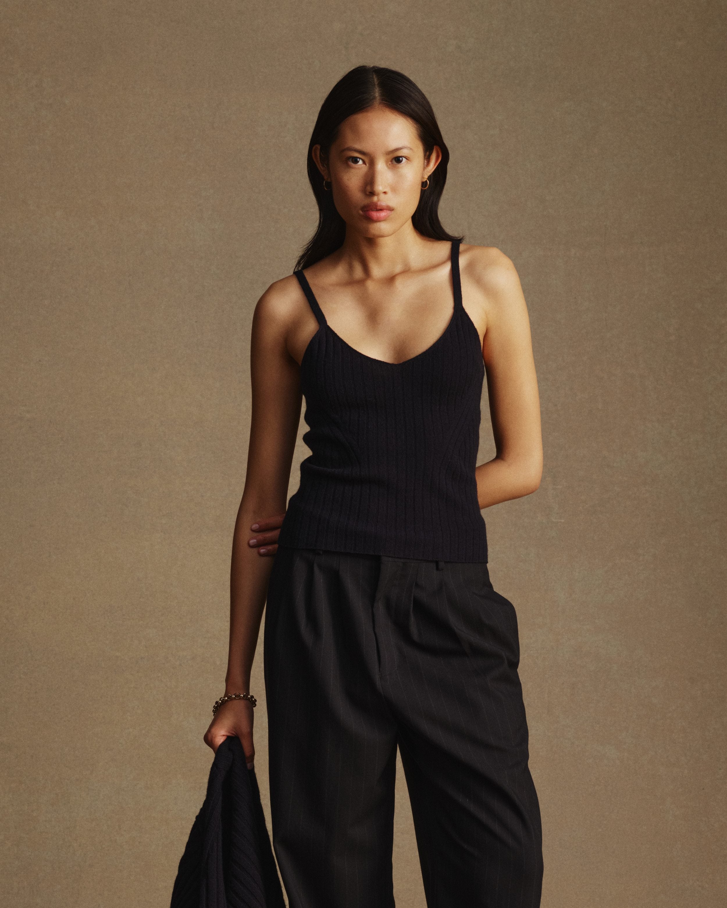 Eloise Tank - Navy