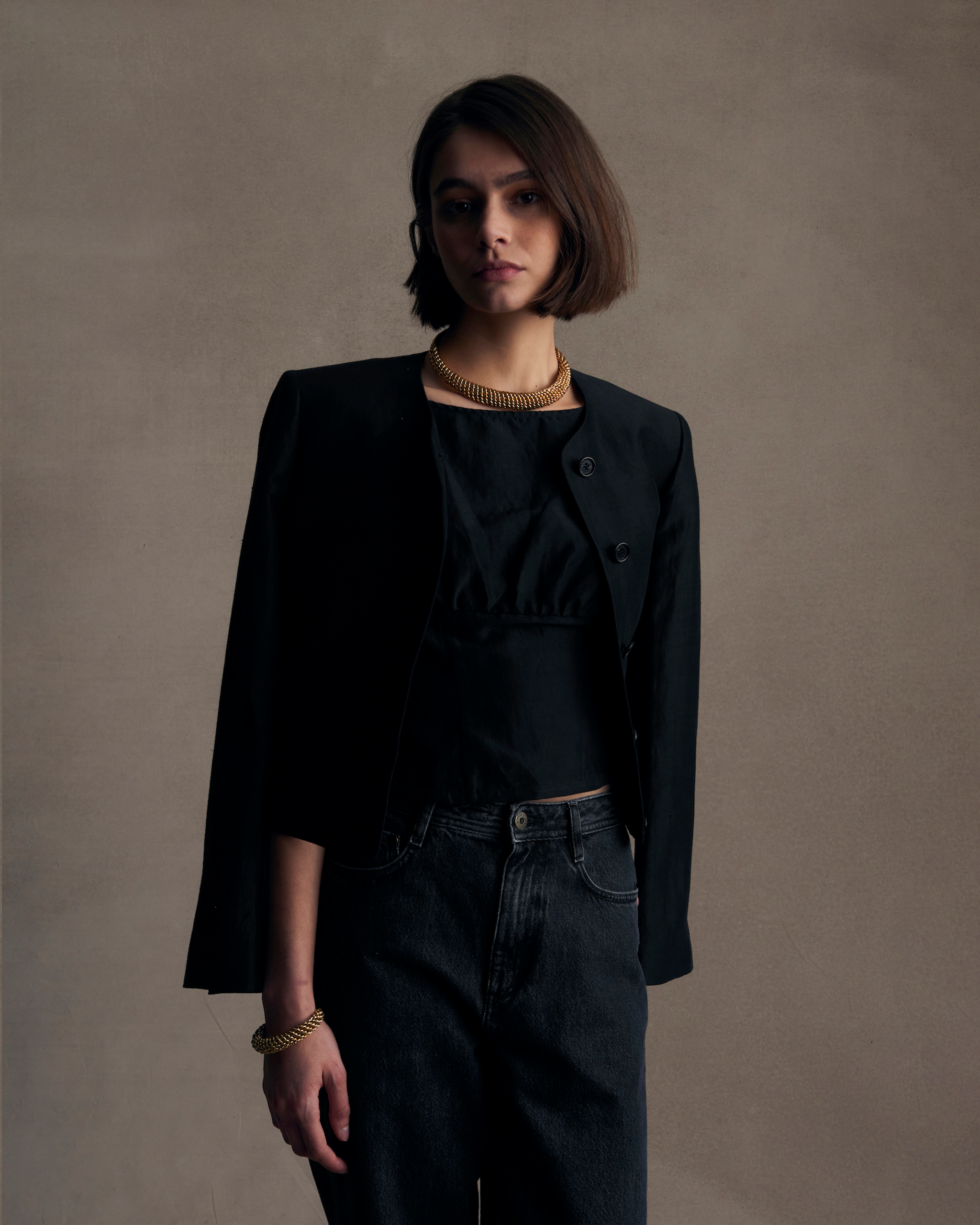 New Corta Jacket - Black | P Johnson