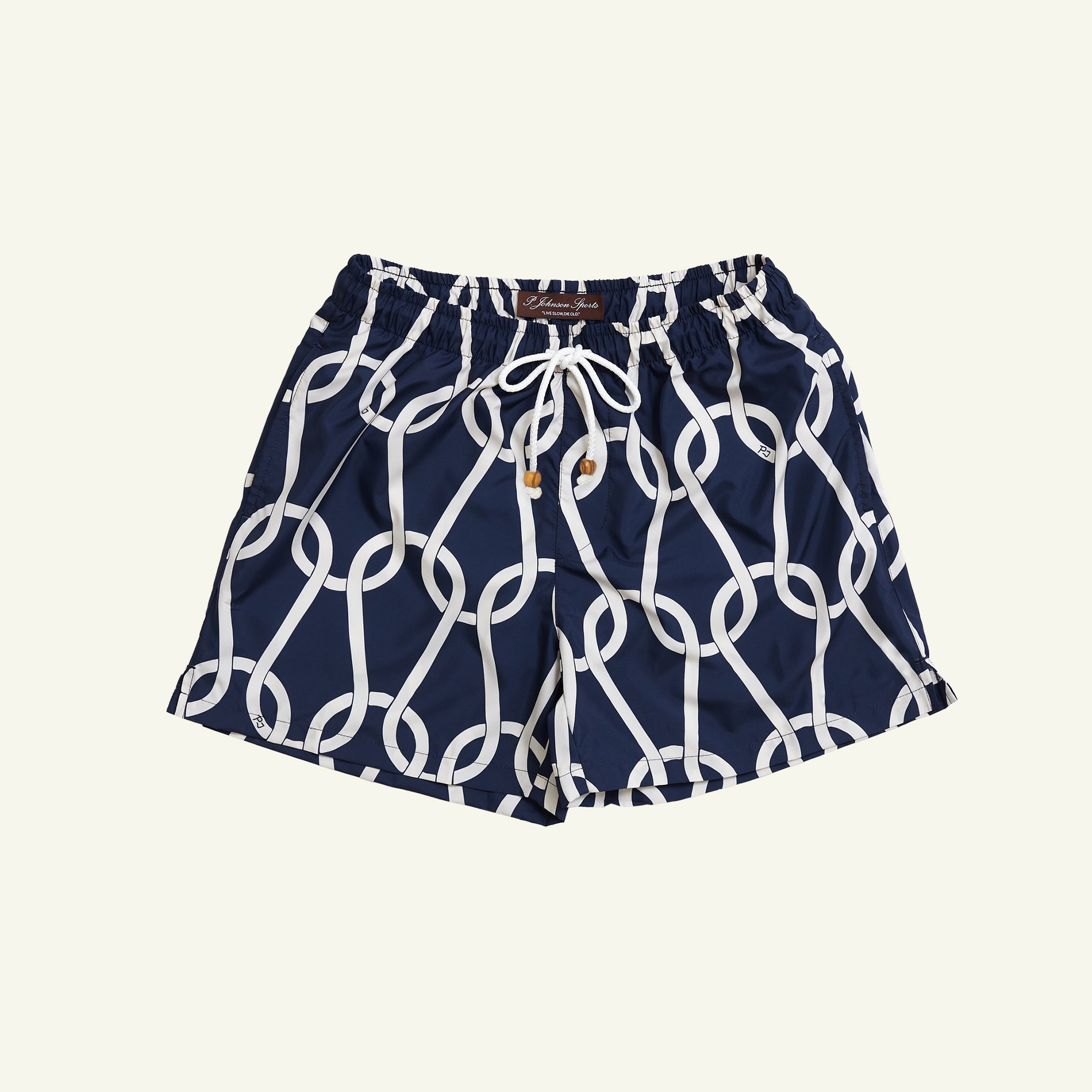 Chainmail Swim Short - Navy