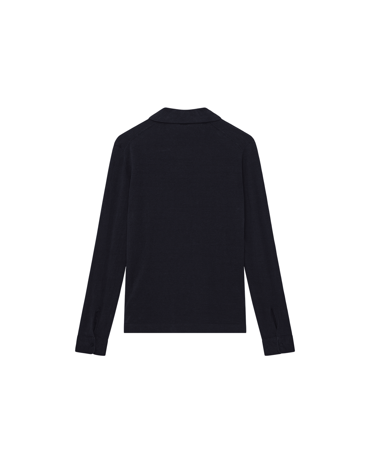 Linen Polo - Navy