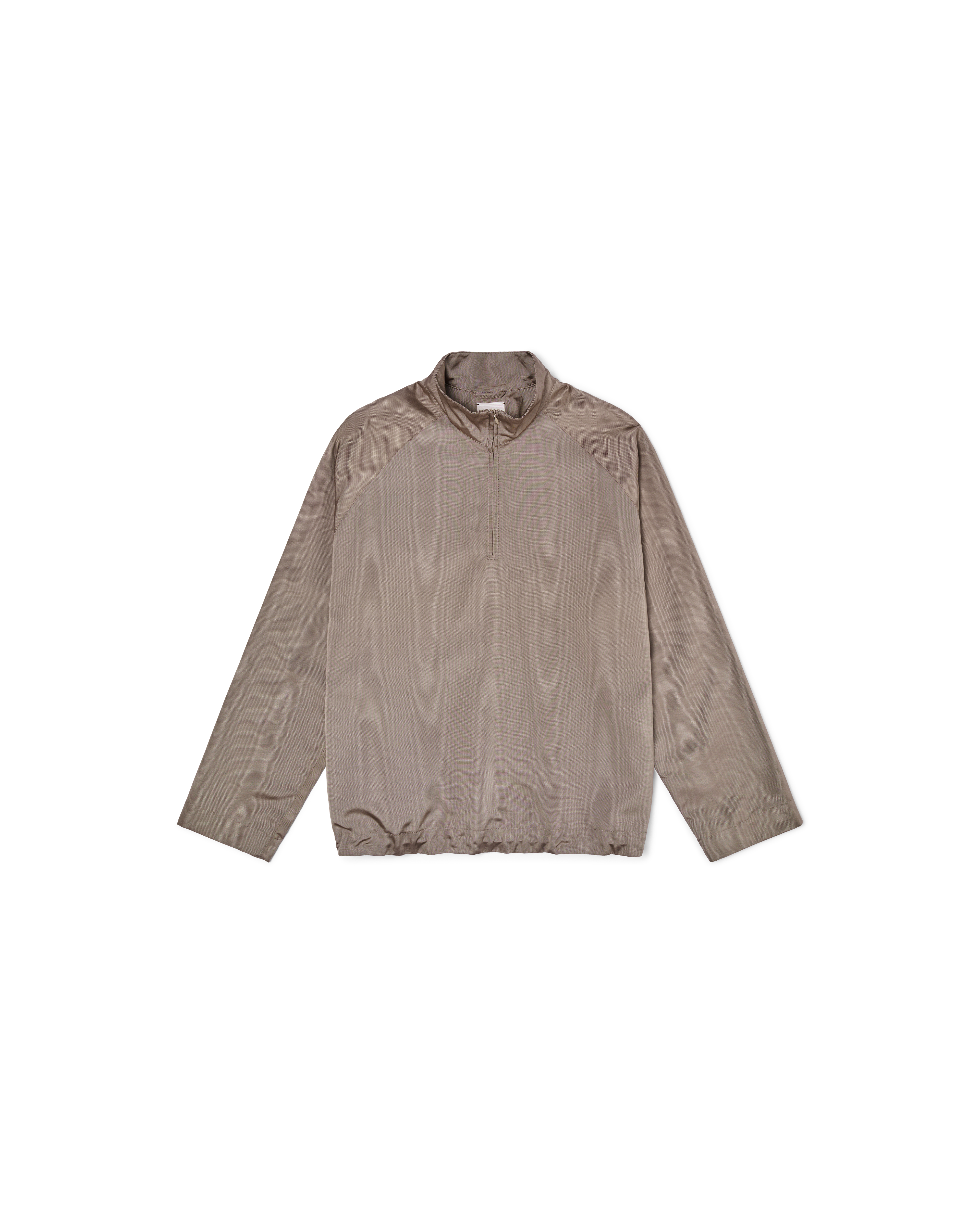Moire Windbreaker - Taupe