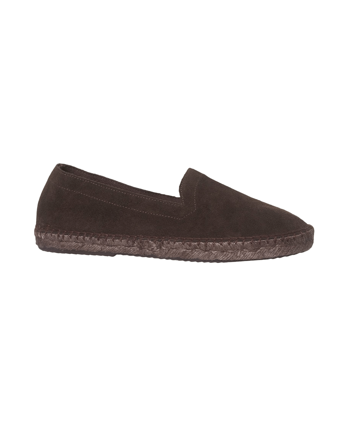 Suede Tonal Espadrille - Espresso