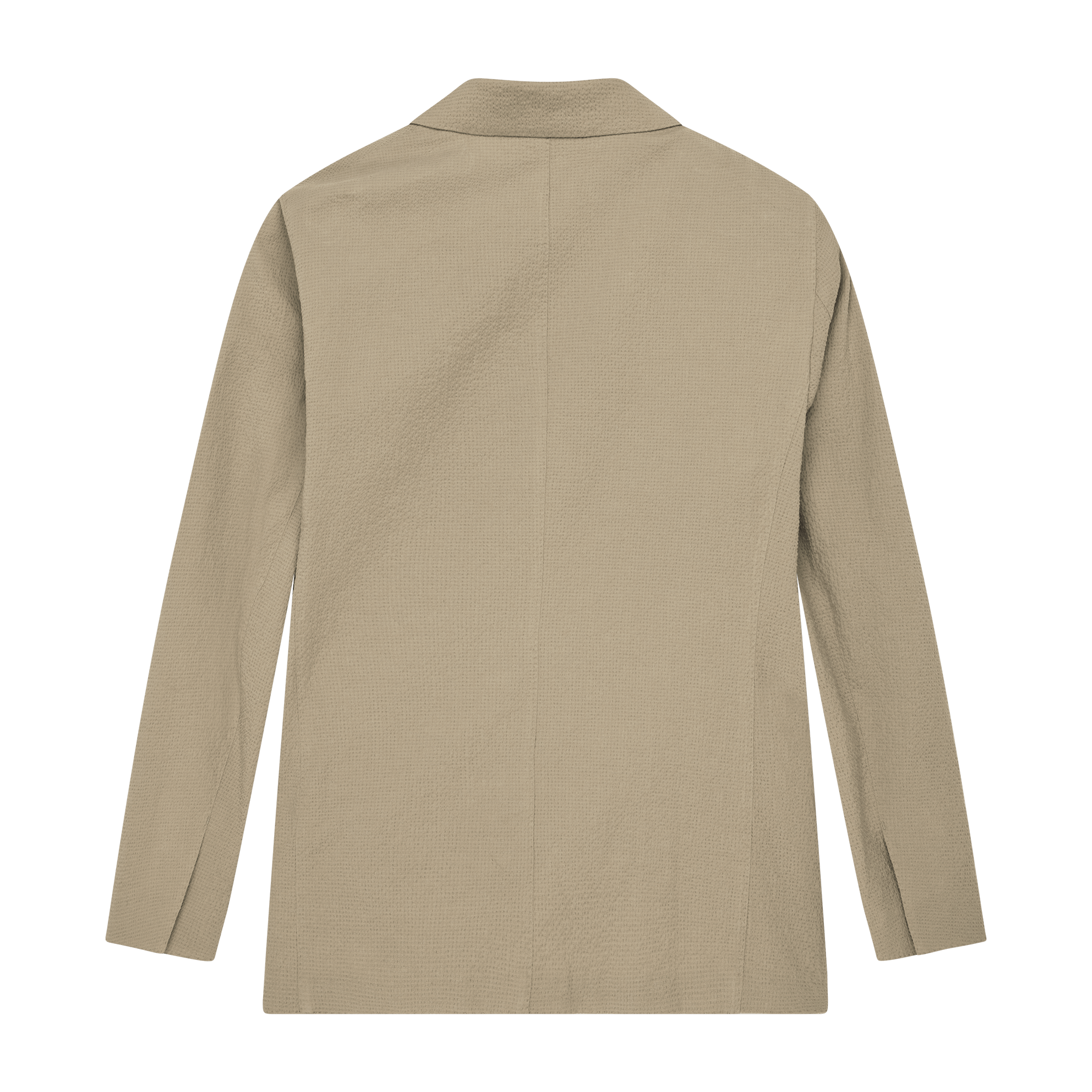 Slack Jacket - Taupe Seersucker
