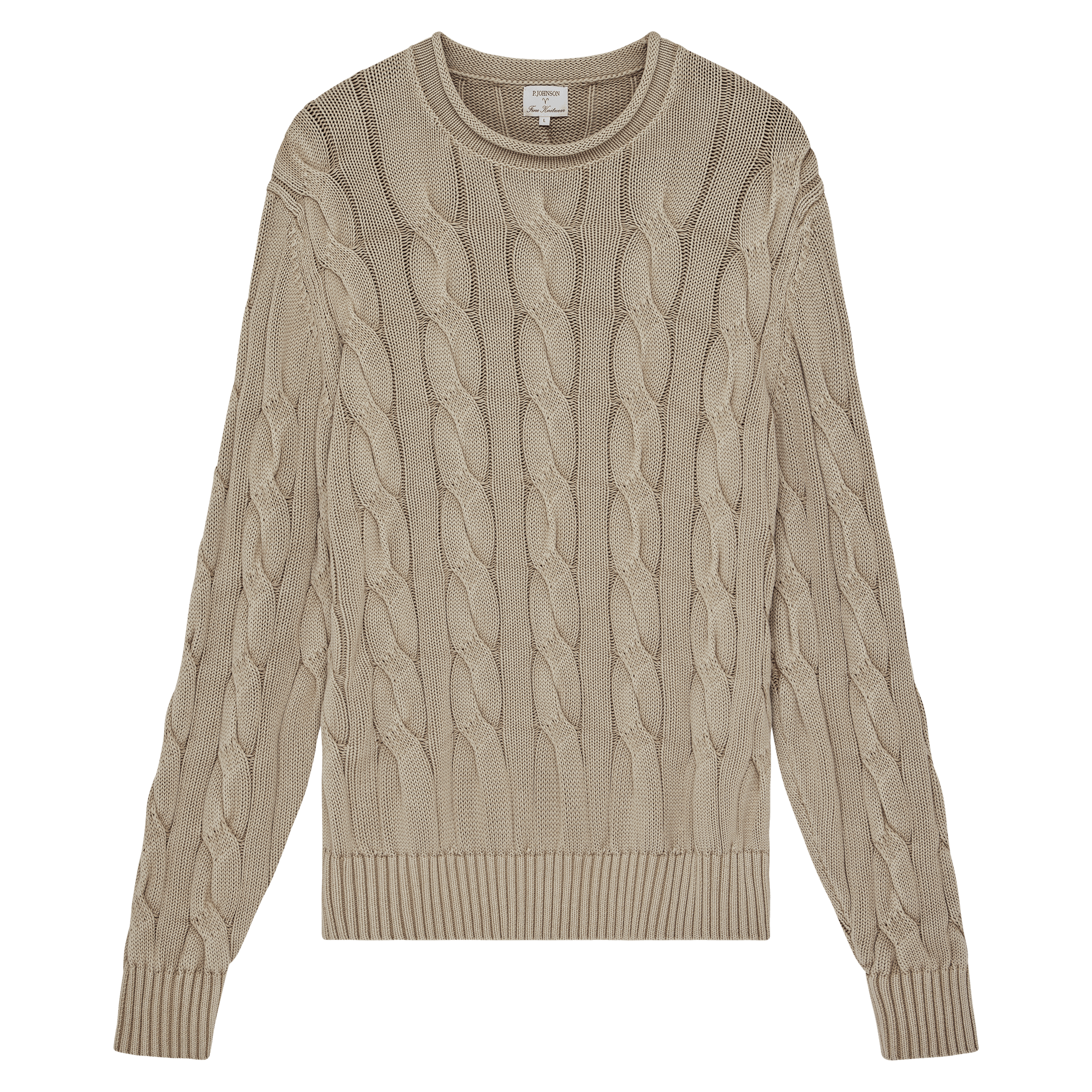 Yachtie Cable Sweater - Beige