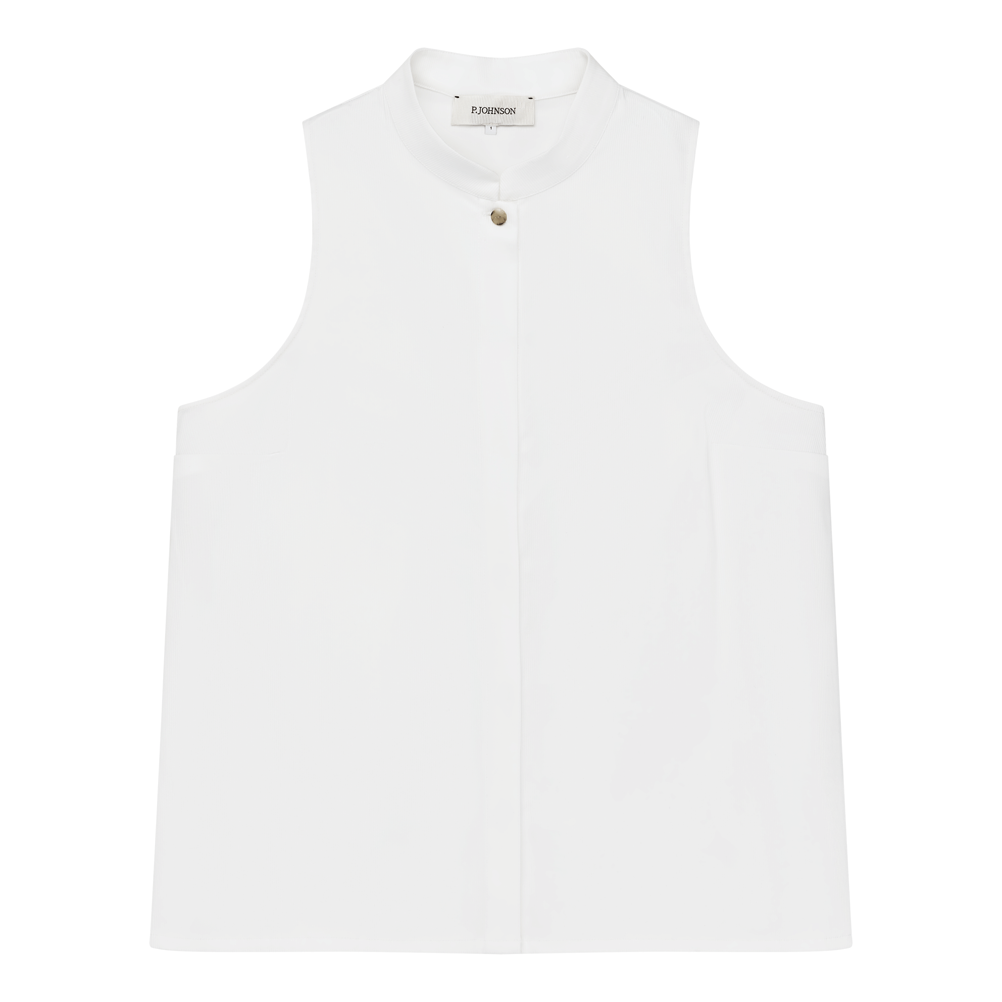 Christy Top - White Rib | P Johnson