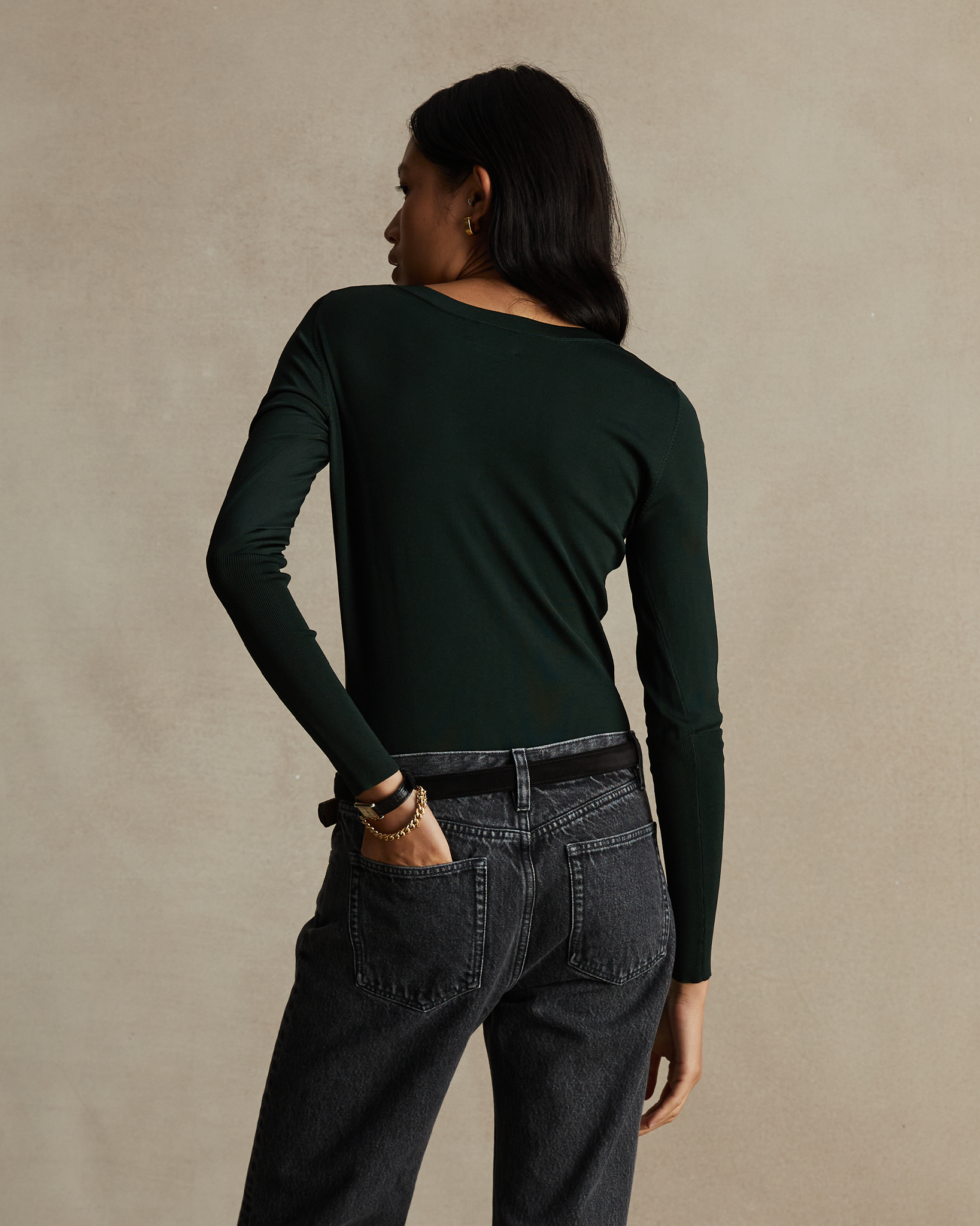 Forest Lenna Knit Bodysuit