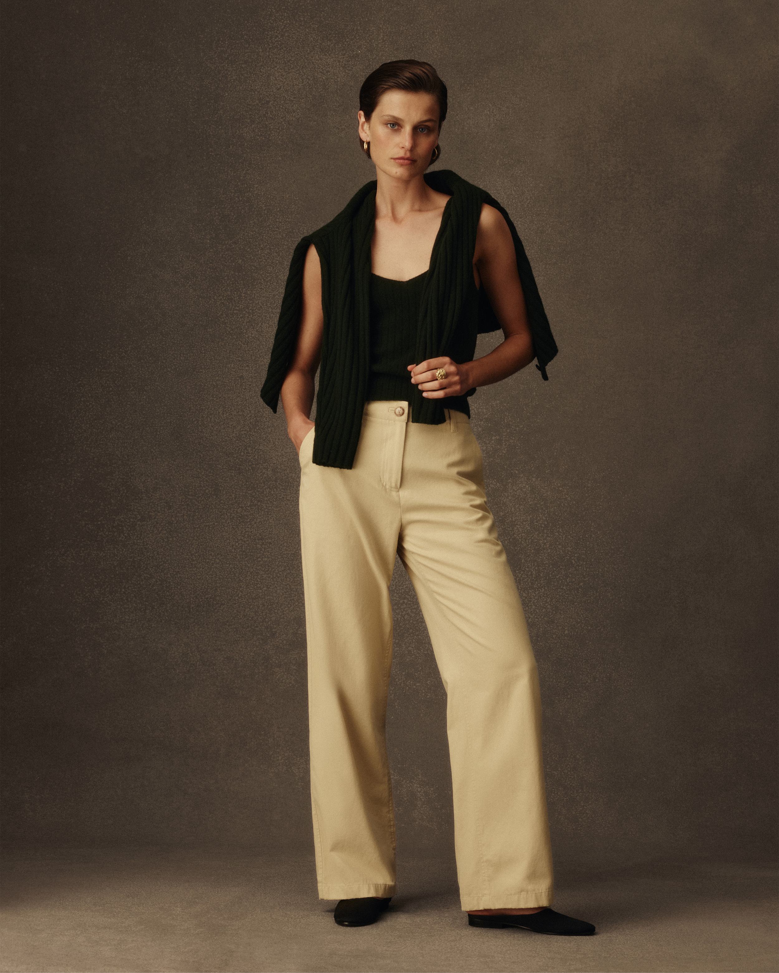 Hendy Femme Trouser - Sand