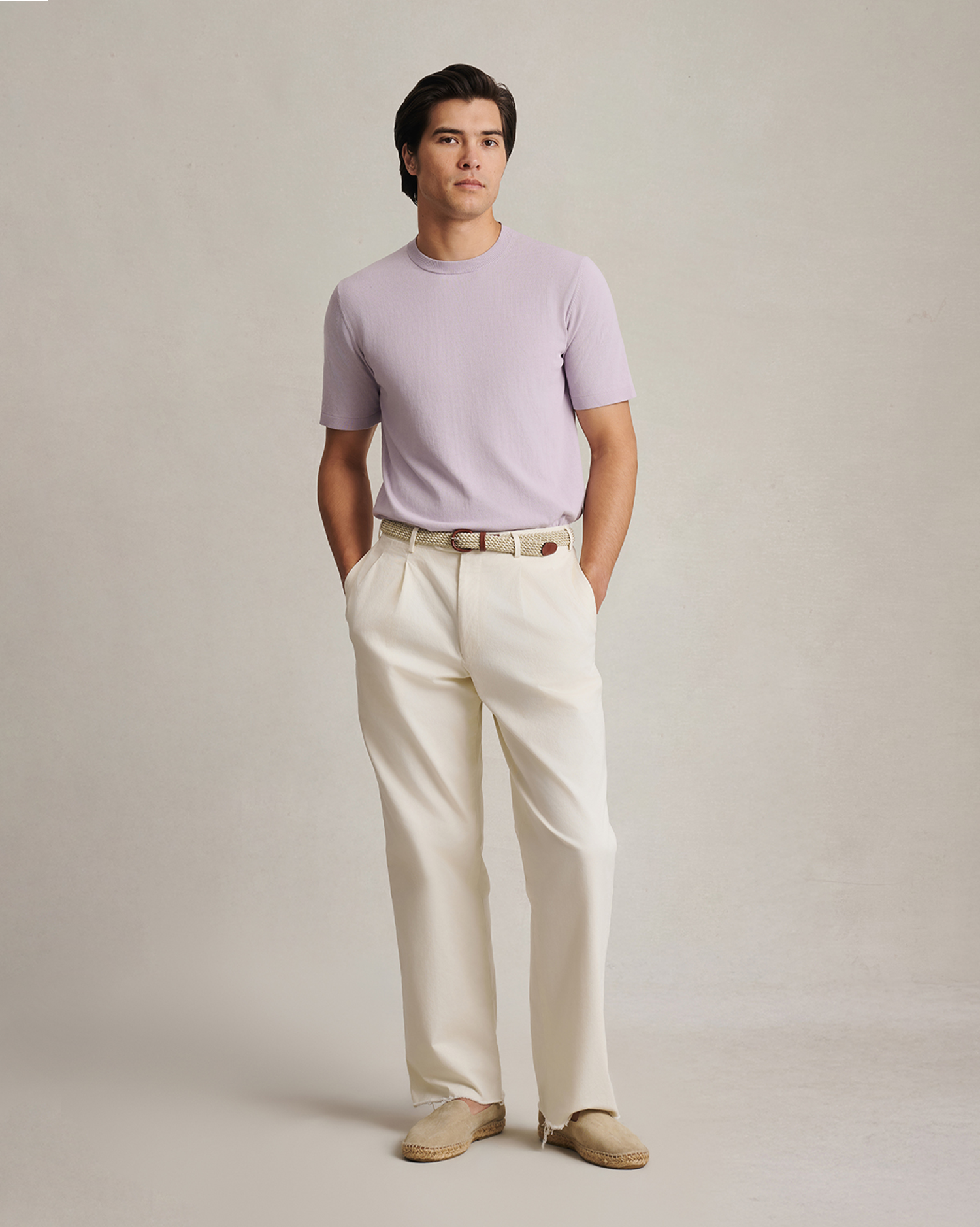 Ice Cotton Tee - Lavender