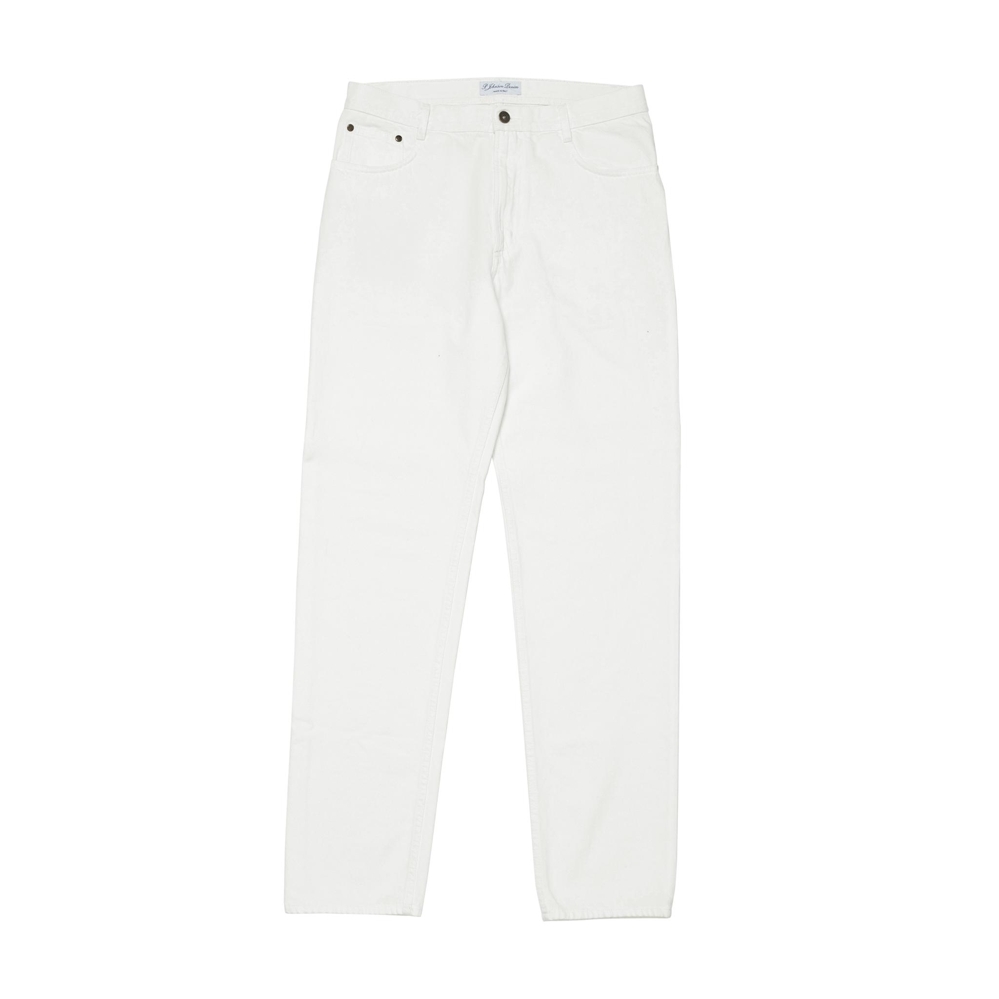 P Johnson White Tony Jeans