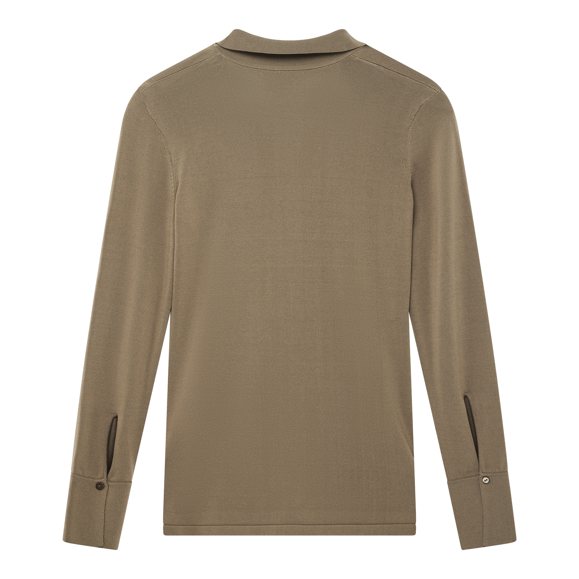 Natalie Knit Shirt - Taupe