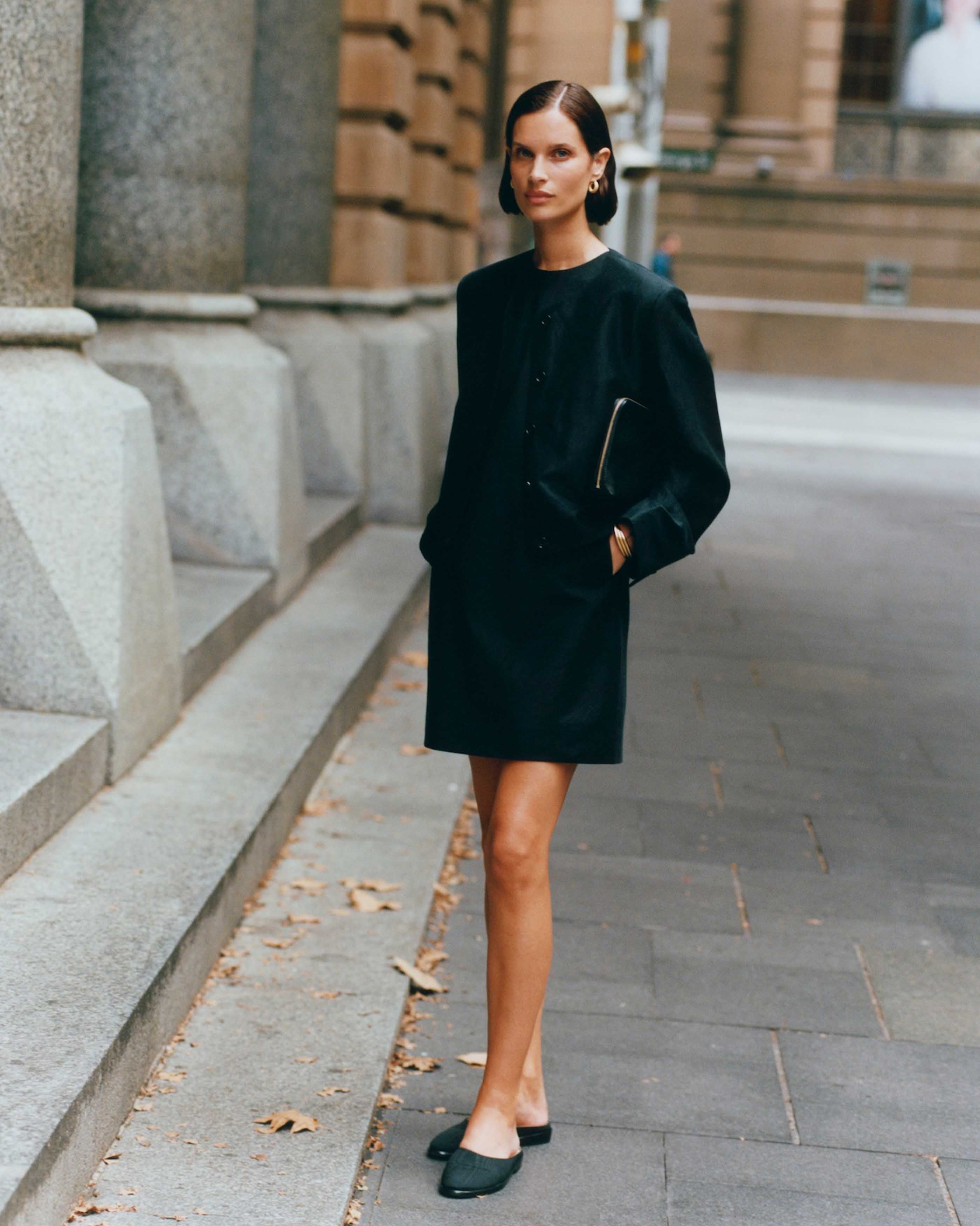 New Corta Jacket - Black | P Johnson
