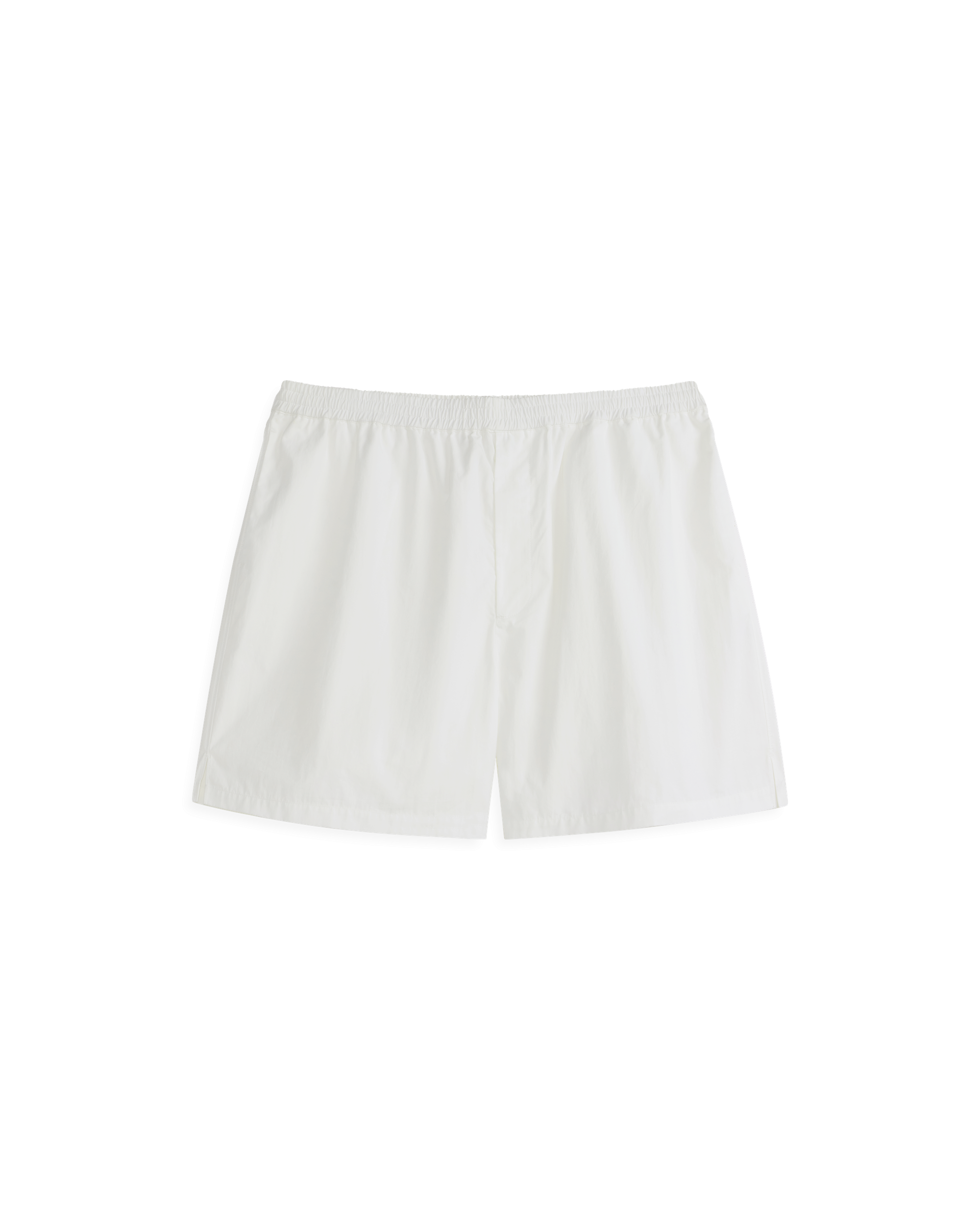 Leisure Short - White Poplin