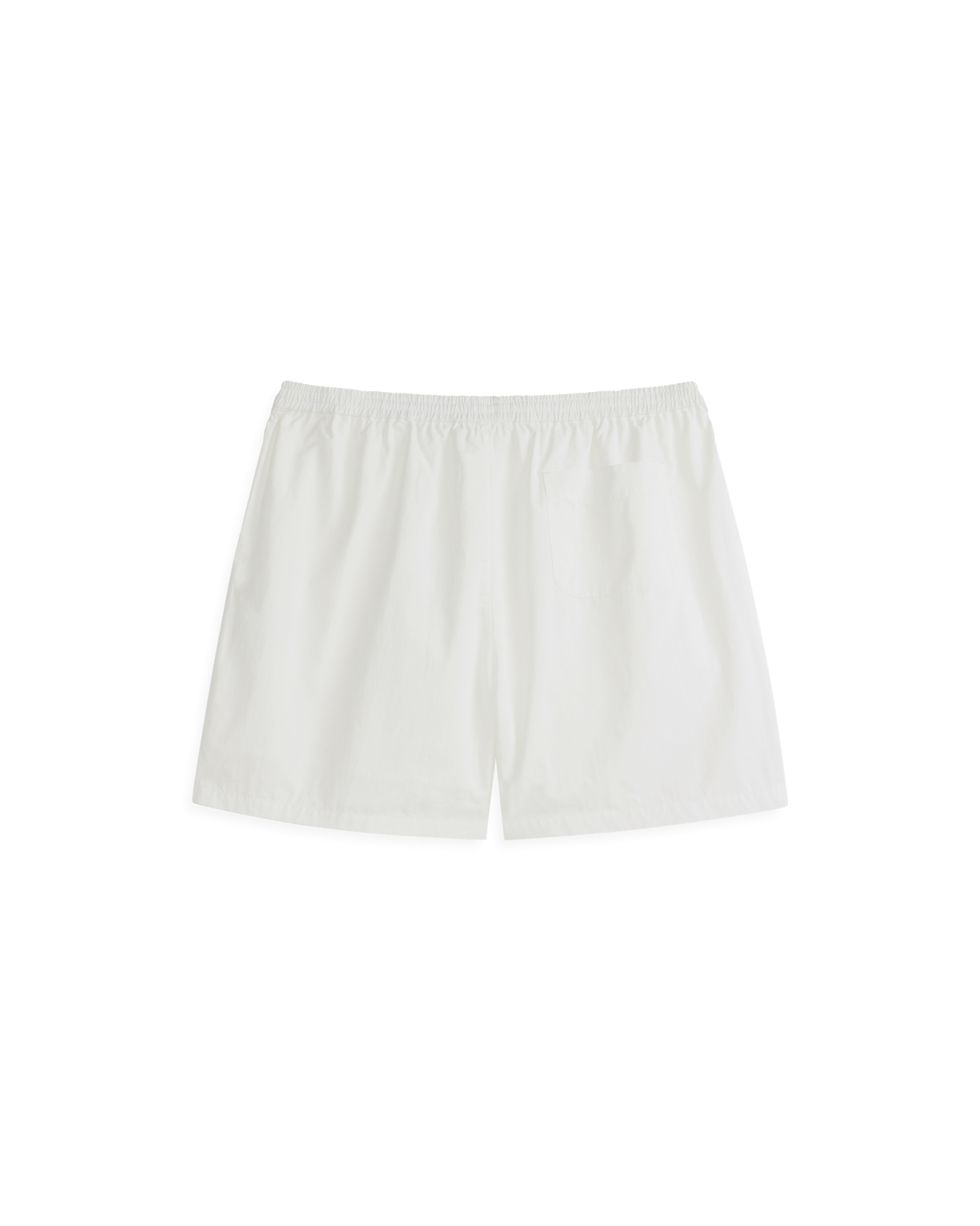 Leisure Short - White Poplin