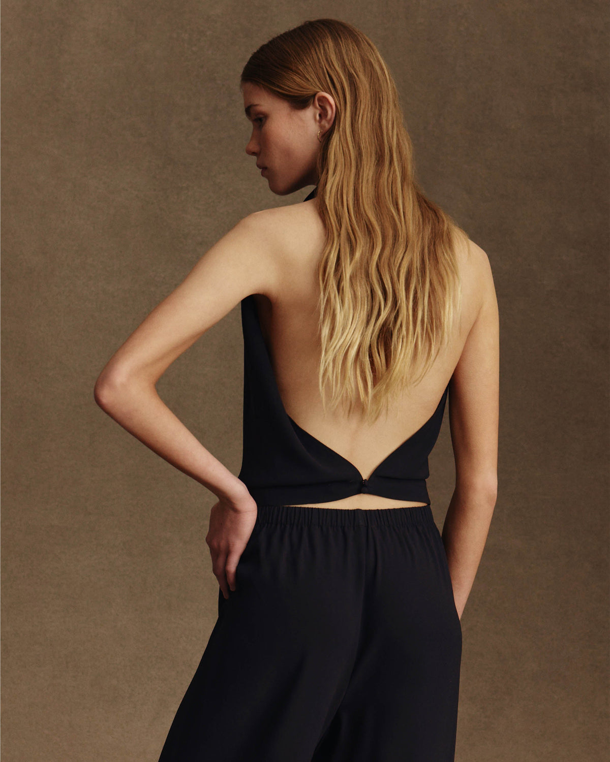 Margherita Top - Navy