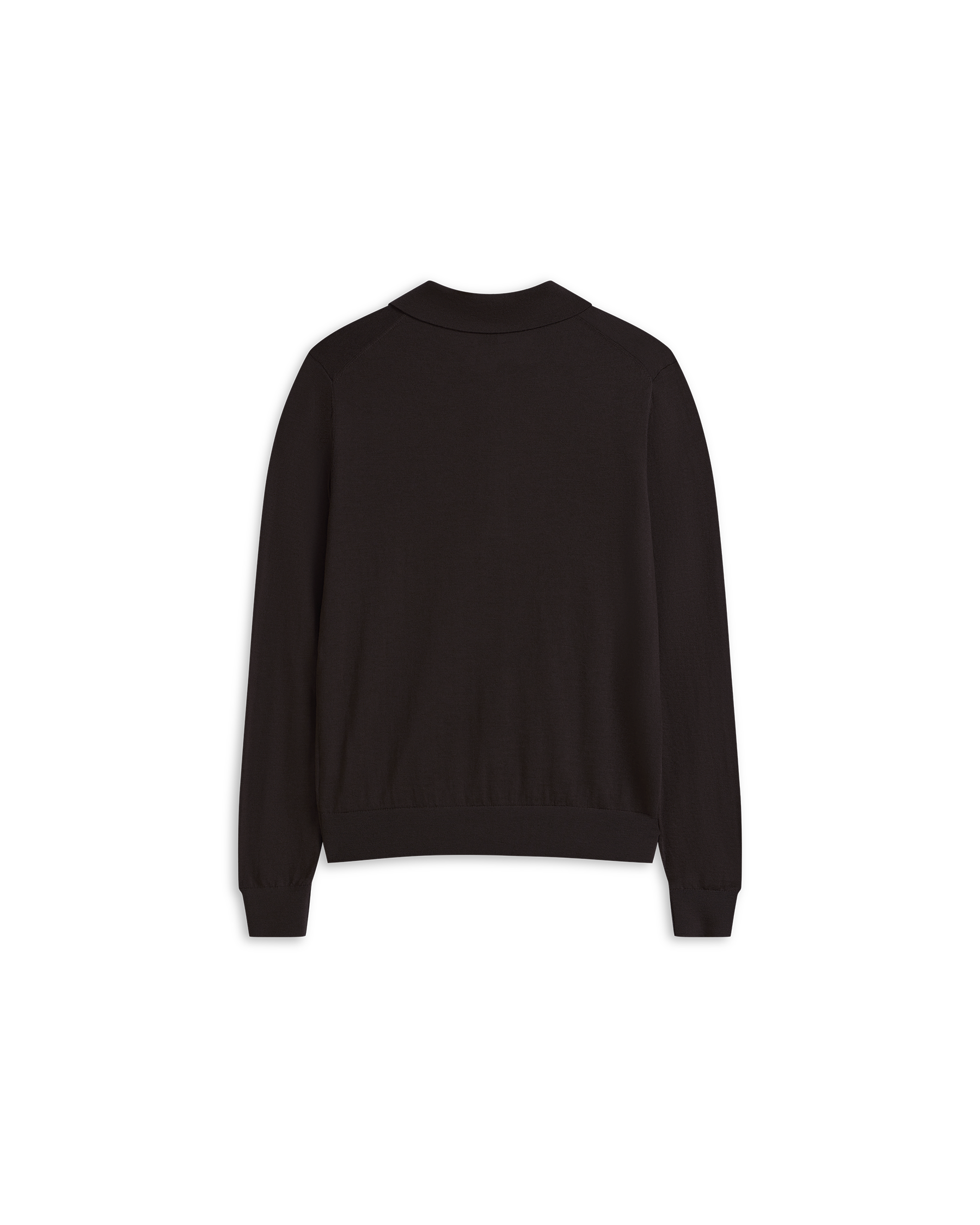 Merino Polo - Espresso