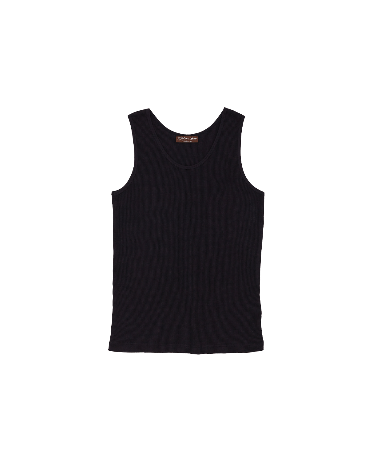 Navy Waffle Tank