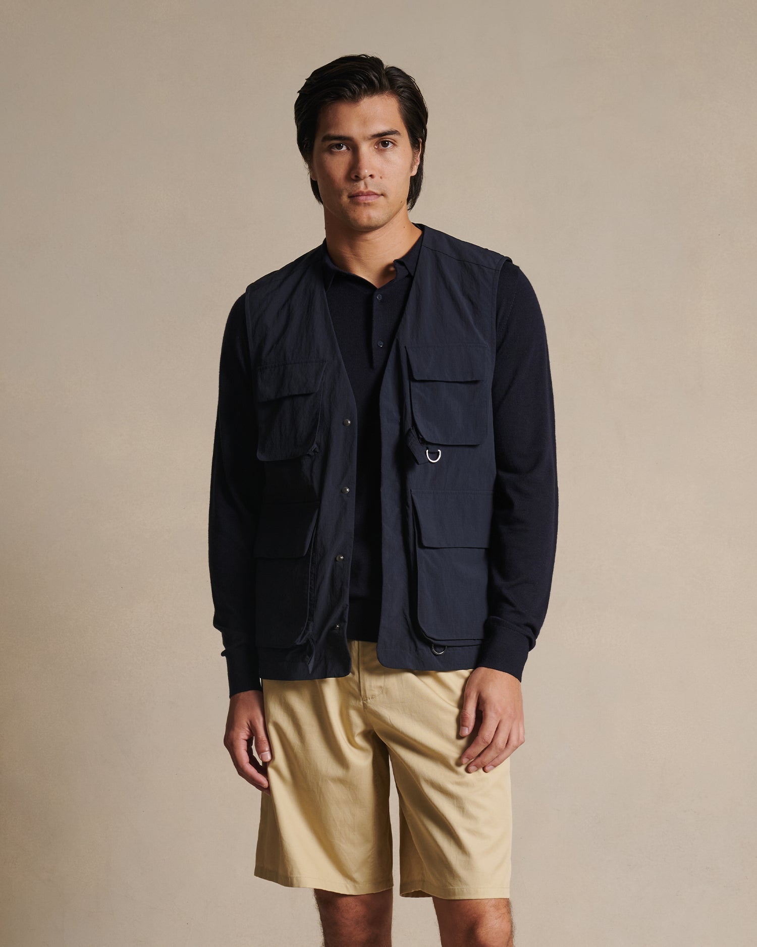 トップス creek angler's device nylon vest XL Ripstop Angler's Vest - Navy