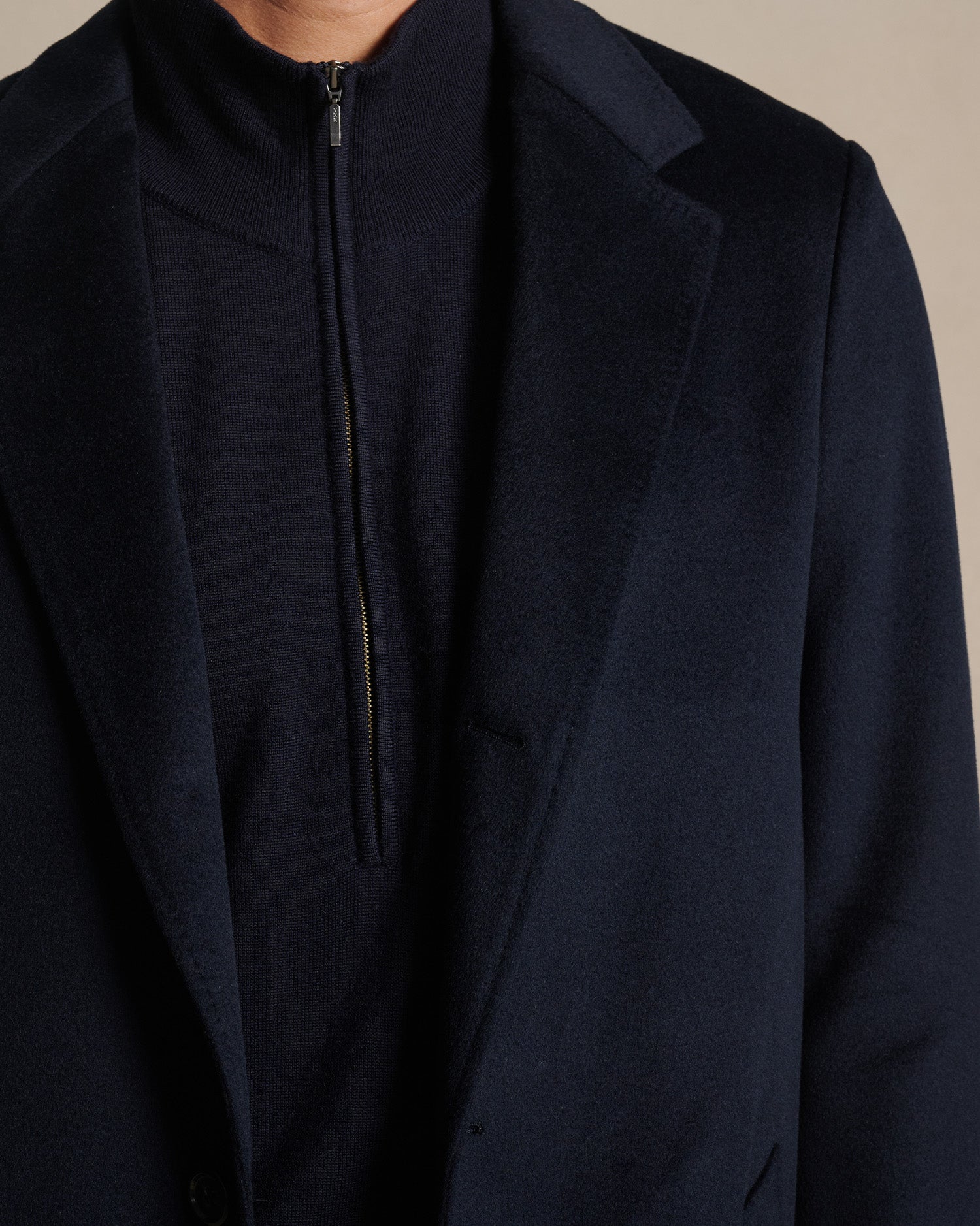 Traveller Coat - Navy