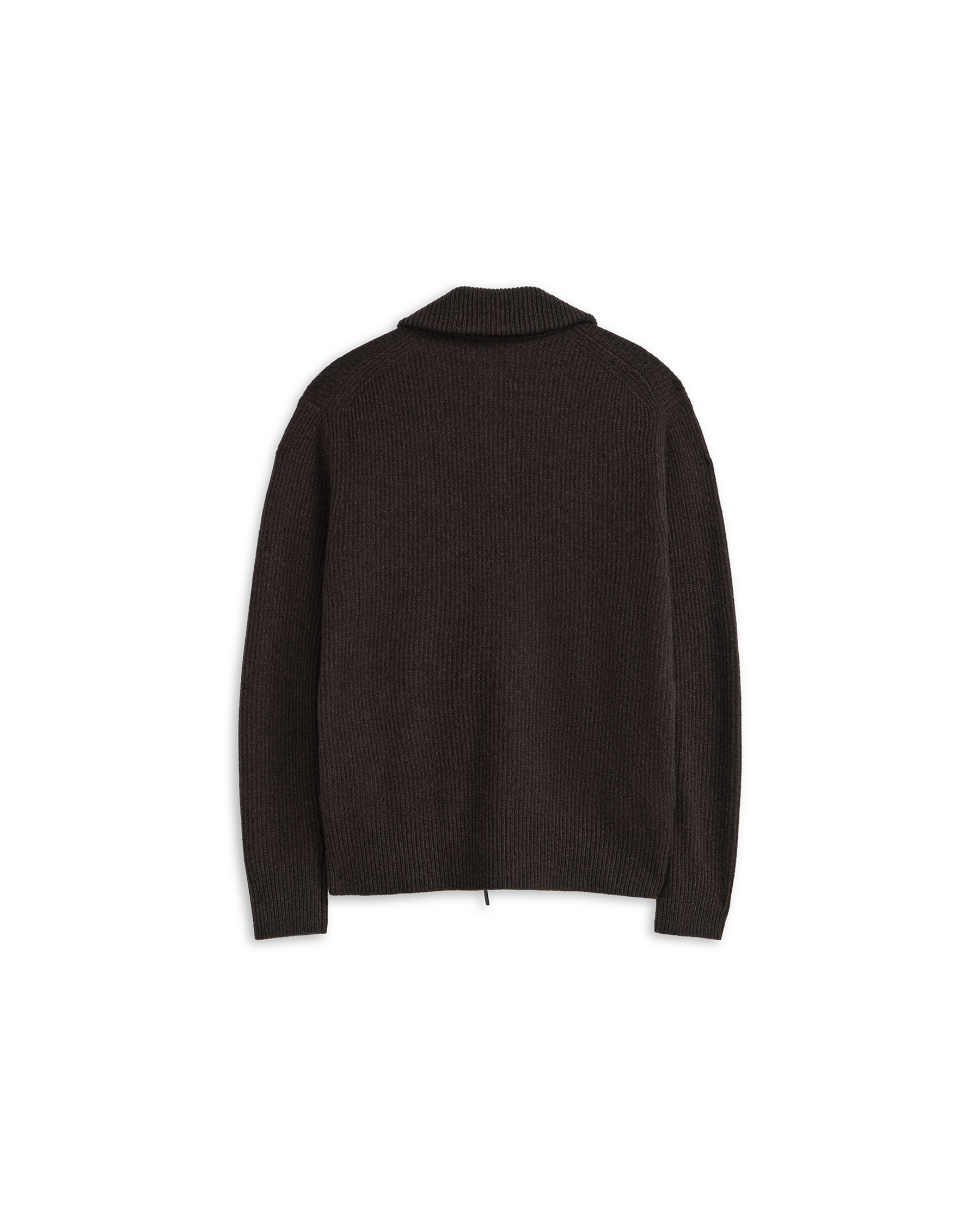 Royal Cashmere Cardigan - Umber