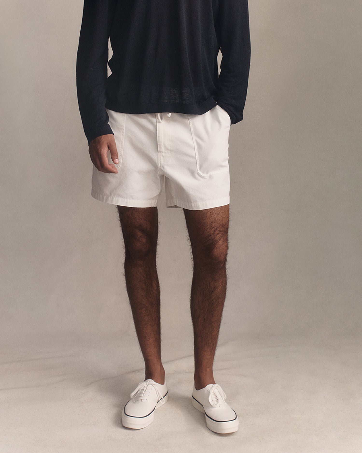 Carpenter Shorts - Off White