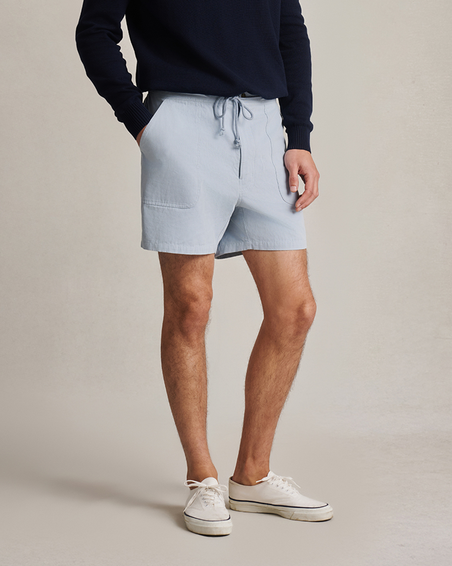 Carpenter Shorts - Light Blue