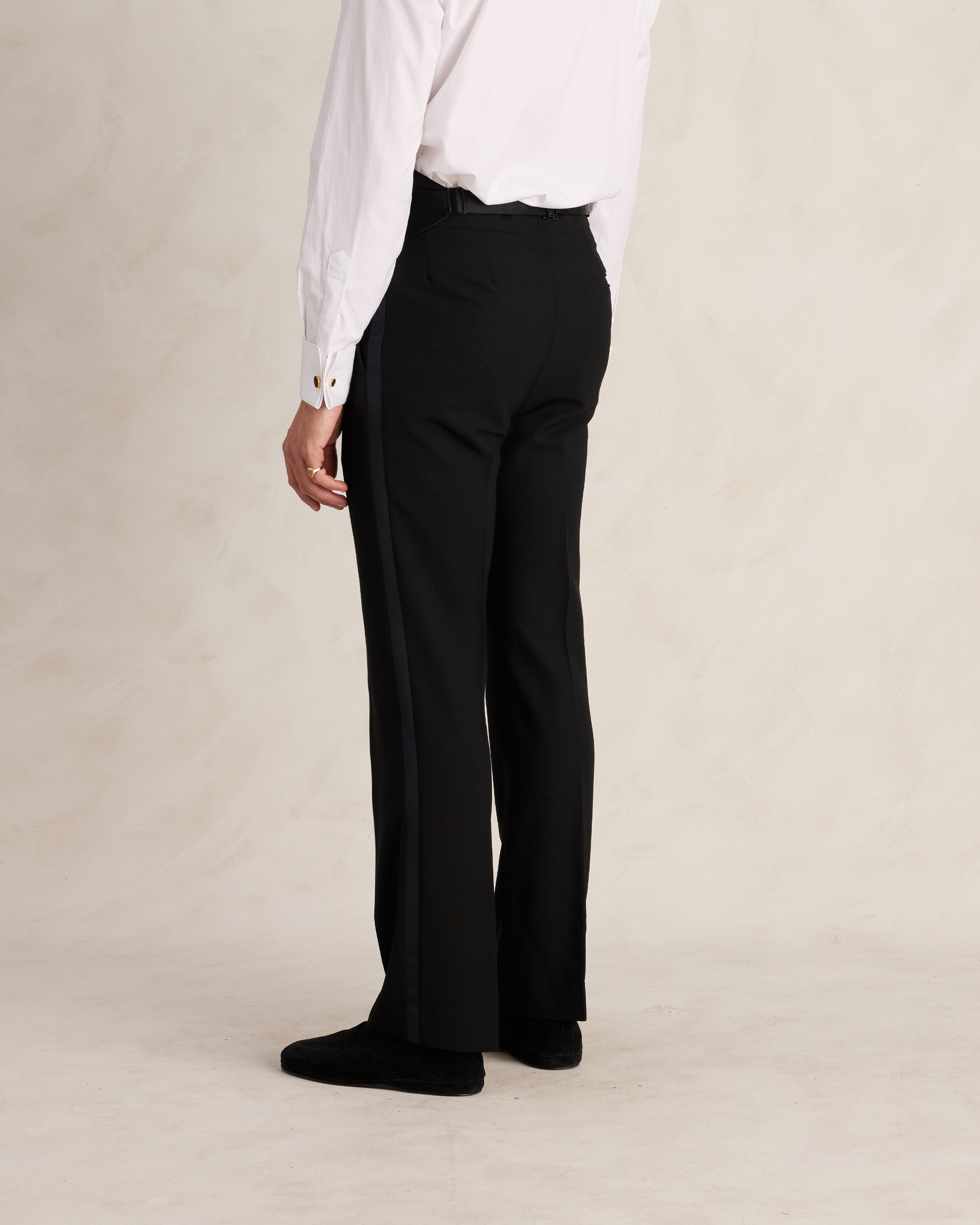 Black Tuxedo Trousers